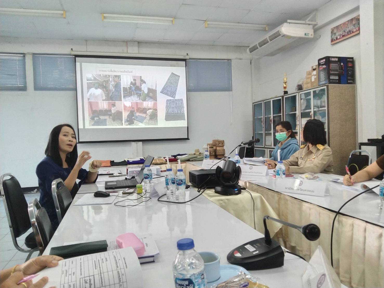 พช.นครพนม   ร่วมประชุมคณะกรรมการรับรองมาตรฐานผลิตภัณฑ์ชุมชนจังหวัดนครพนม ครั้งที่ นพ 23-1/2567