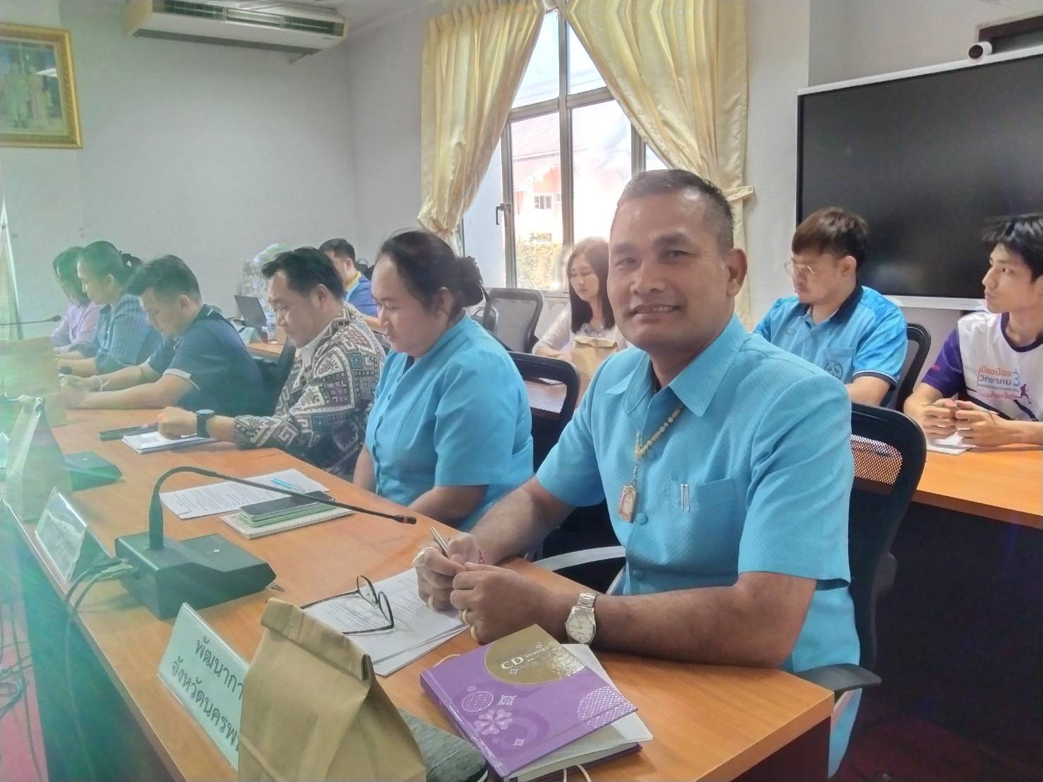 พช.นครพนม    ร่วมประชุมการจัดงานประเพณีสงกรานต์นครพนม ประจำปี 2567