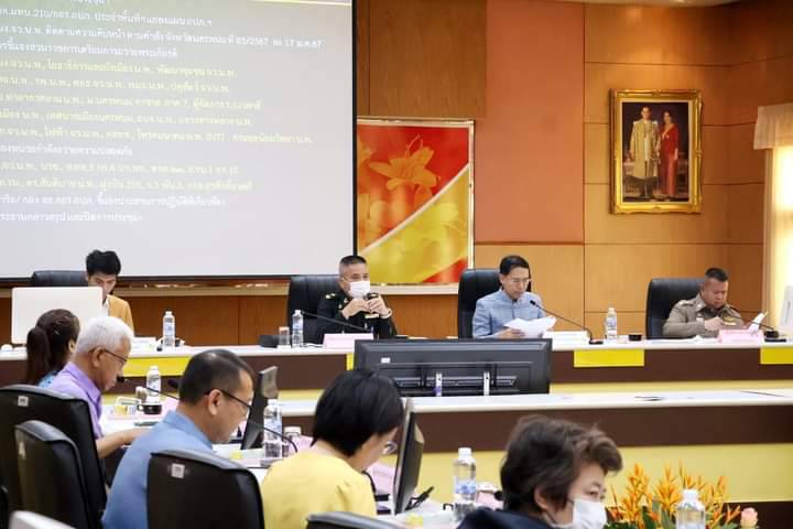 พช.นครพนม   ร่วมประชุมเตรียมการรับเสด็จฯ สมเด็จพระกนิษฐาธิราชเจ้า กรมสมเด็จพระเทพรัตนราชสุดาฯ สยามบรมราชกุมารี