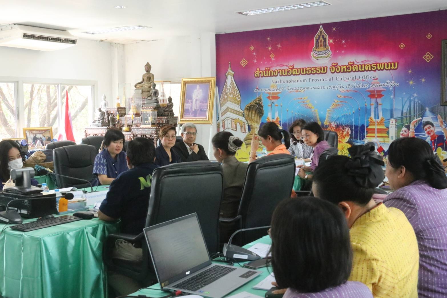 พช.นครพนม ร่วมประชุมคัดเลือกชุมชนต้นแบบ”เที่ยวชุมชน ยลวิถี” ระดับจังหวัด