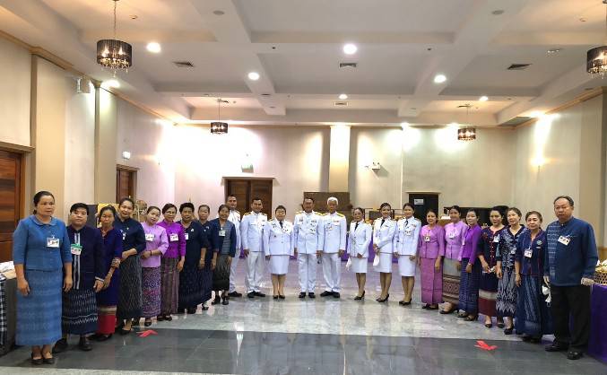 พช.นครพนมเฝ้าฯ รับเสด็จสมเด็จพระกนิษฐาธิราชเจ้า กรมสมเด็จพระเทพรัตนราชสุดาฯ สยามบรมราชกุมารี เสด็จพระราชดำเนินแทนพระองค์ พระราชทานปริญญาบัตรแก่ผู้สำเร็จการศึกษามหาวิทยาลัยนครพนม ปี 2565