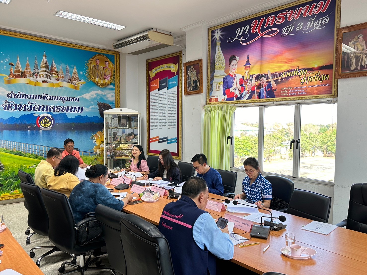 จังหวัดนครพนม   ประชุมคณะอนุกรรมการบริหารกองทุนพัฒนาบทบาทสตรีระดับจังหวัด จังหวัดนครพนม ครั้งที่ 4/2567