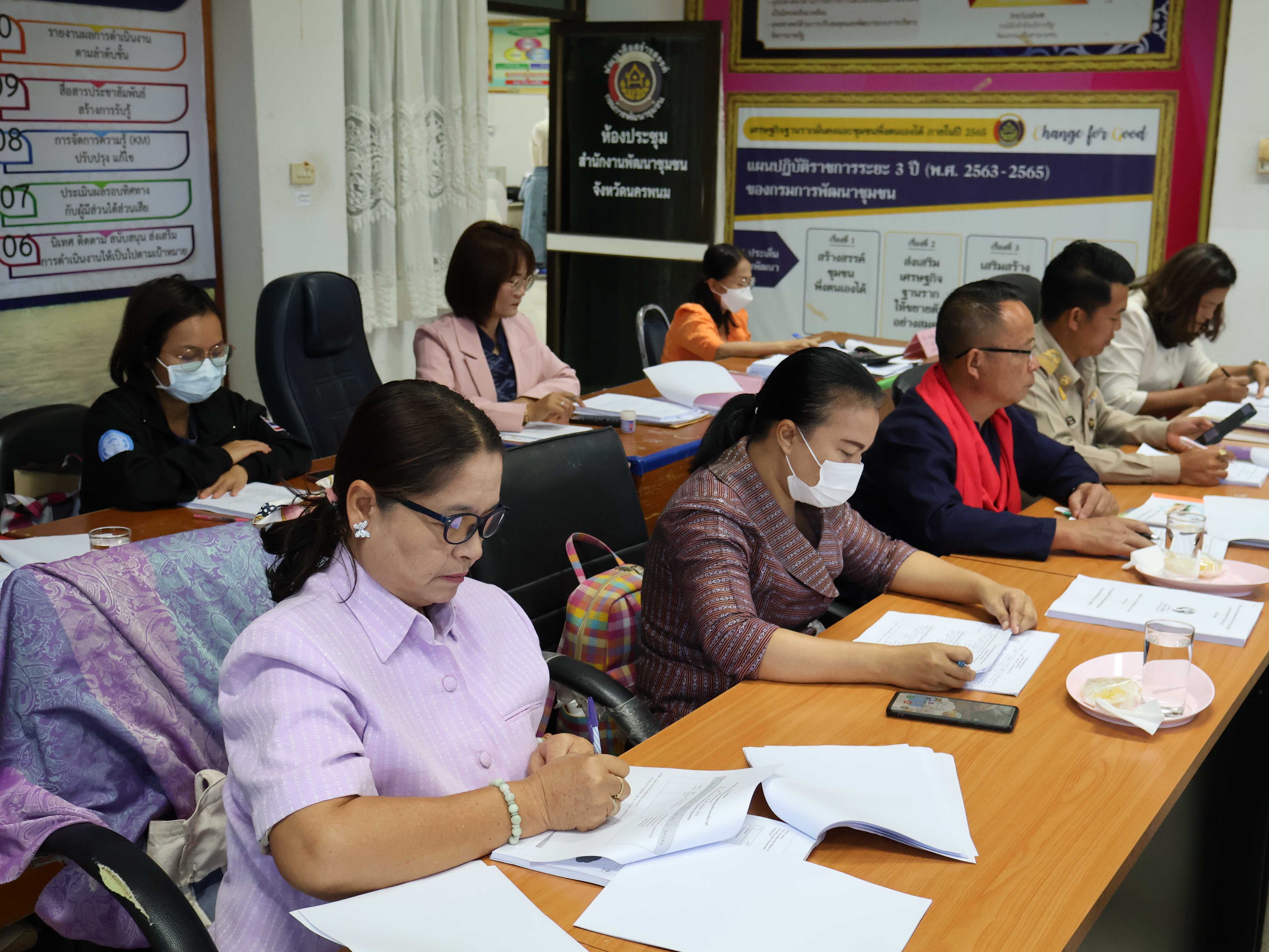 จังหวัดนครพนม   ประชุมคณะอนุกรรมการบริหารกองทุนพัฒนาบทบาทสตรี  จังหวัดนครพนม ครั้งที่ 3/2567