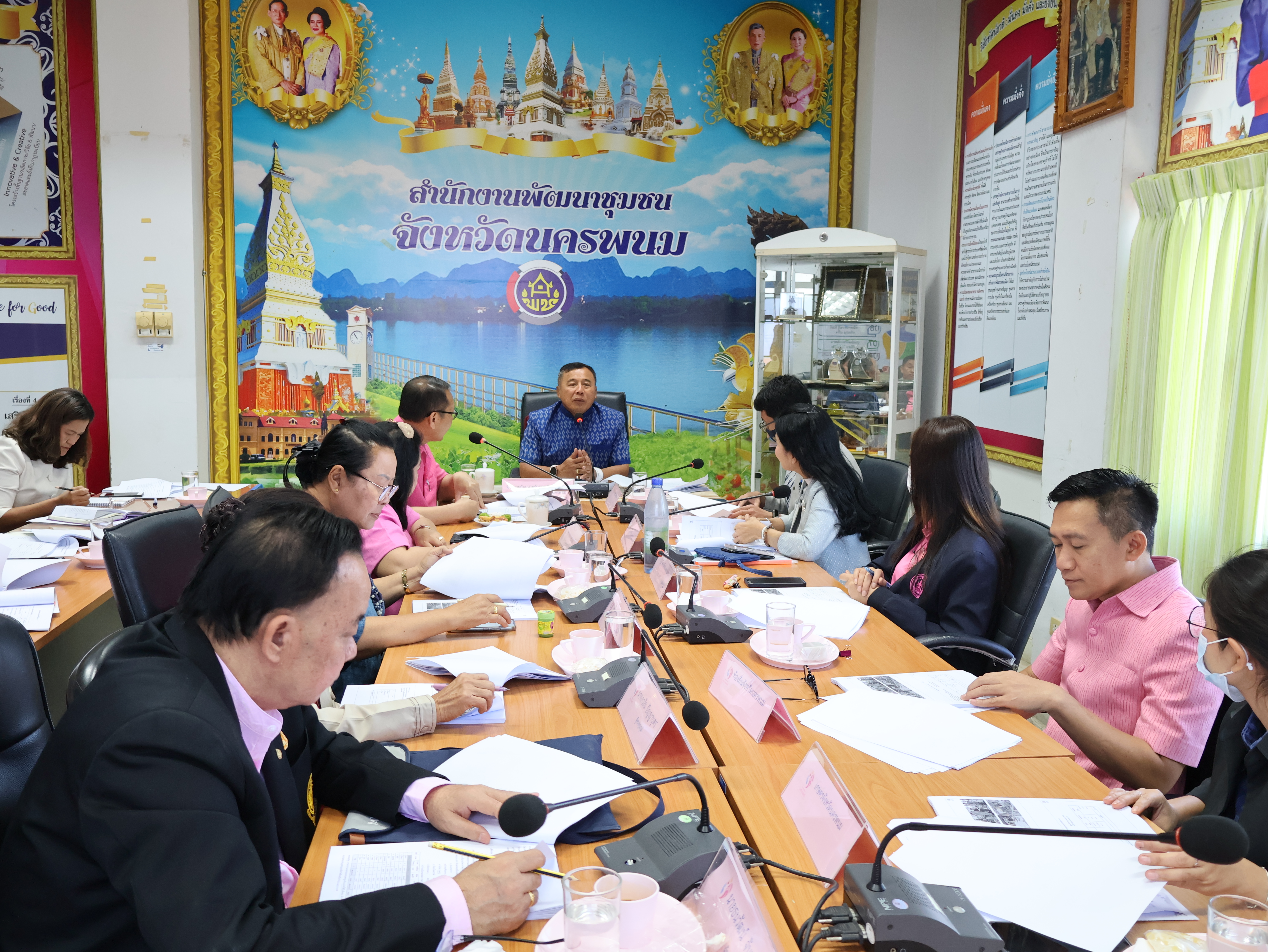 จังหวัดนครพนม   ประชุมคณะอนุกรรมการบริหารกองทุนพัฒนาบทบาทสตรี  จังหวัดนครพนม ครั้งที่ 3/2567