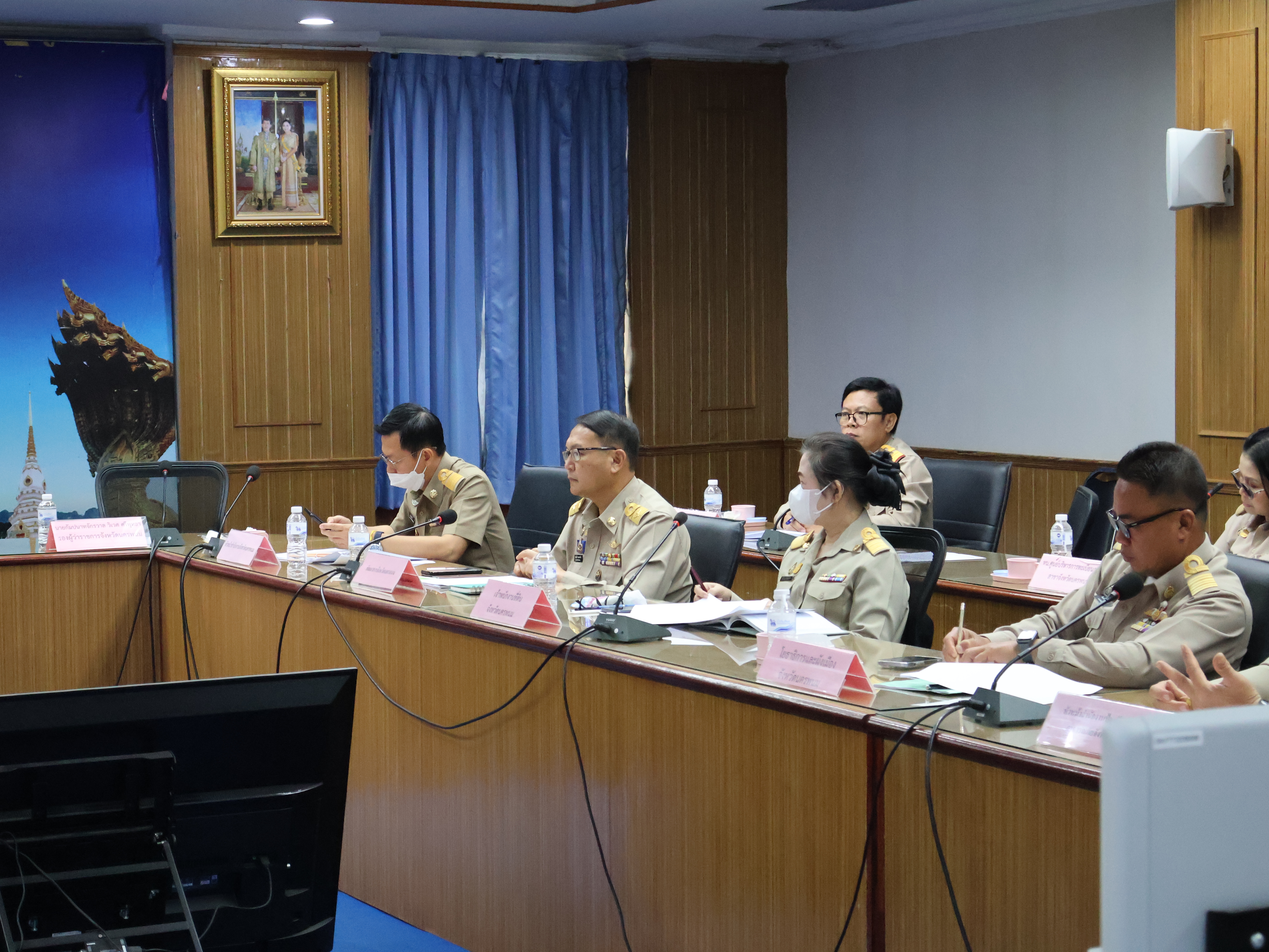 พช.นครพนม   ร่วมประชุมหัวหน้าส่วนมหาดไทย นายอำเภอ ขับเคลื่อนการพัฒนา และดูแลความเป็นอยู่ของประชาชน