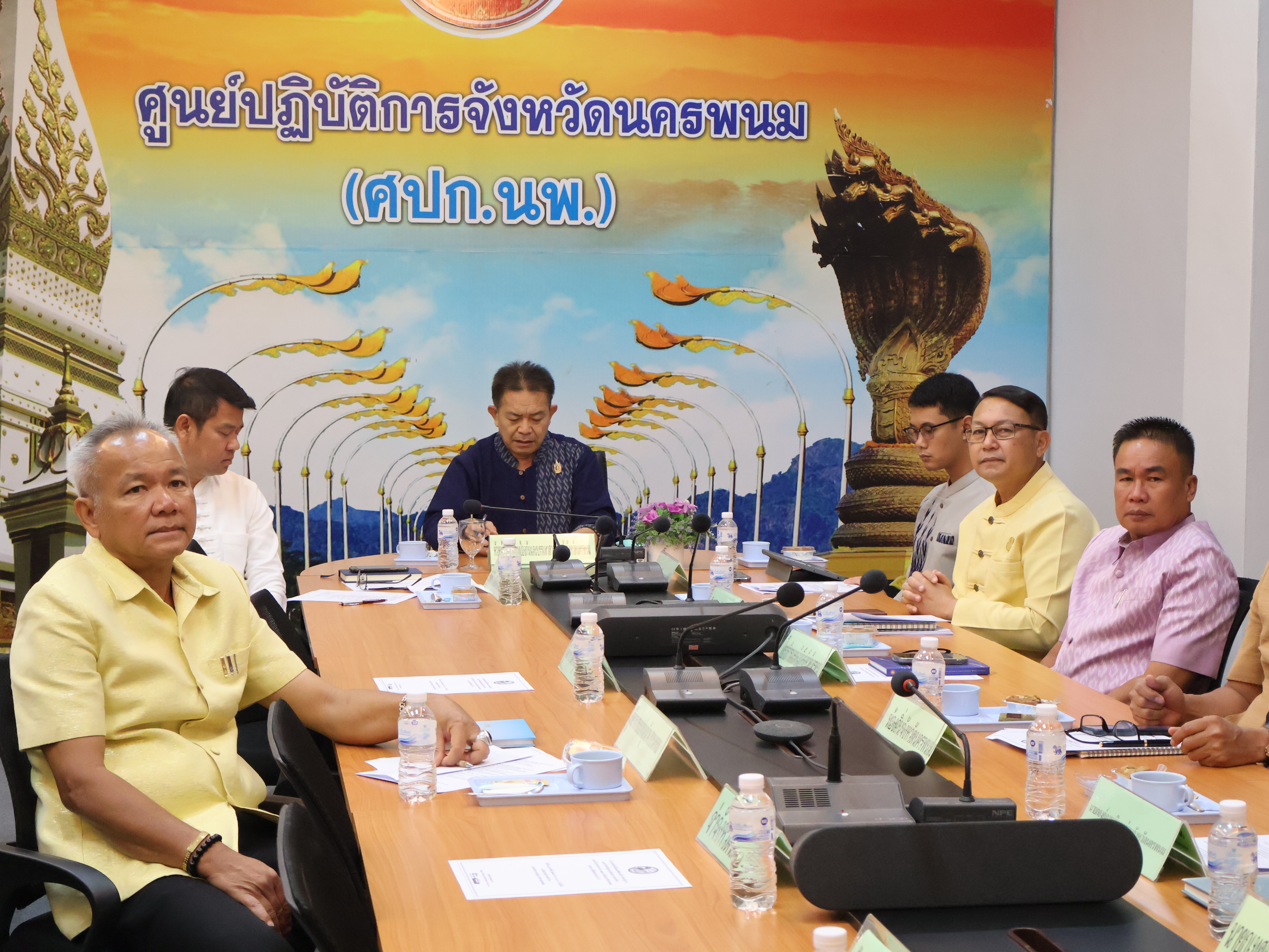 พช.นครพนม    ร่วมการประชุมขับเคลื่อนและติดตามนโยบายของรัฐบาลและภารกิจสำคัญของปลัดกระทรวงมหาดไทย  ประจำปีงบประมาณพ.ศ 2567 เดือนกุมภาพันธ์ 2567 ผ่านระบบวีดิทัศน์ทางไกล (vcs)