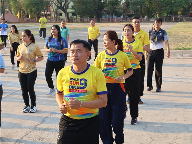 พช.นครพนม   ร่วมกิจกรรม Exercise สร้างนิสัยออกกำลังกาย ทุกวันพุธ