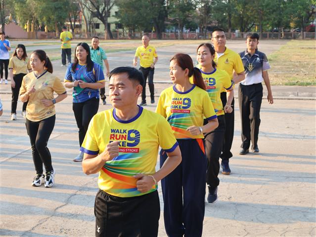 พช.นครพนม   ร่วมกิจกรรม Exercise สร้างนิสัยออกกำลังกาย ทุกวันพุธ