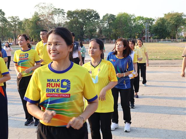 พช.นครพนม   ร่วมกิจกรรม Exercise สร้างนิสัยออกกำลังกาย ทุกวันพุธ