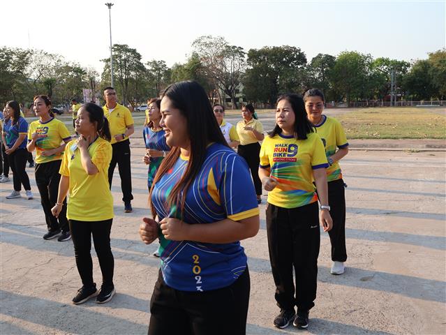 พช.นครพนม   ร่วมกิจกรรม Exercise สร้างนิสัยออกกำลังกาย ทุกวันพุธ