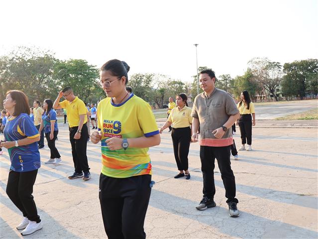 พช.นครพนม   ร่วมกิจกรรม Exercise สร้างนิสัยออกกำลังกาย ทุกวันพุธ