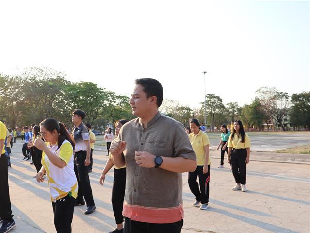 พช.นครพนม   ร่วมกิจกรรม Exercise สร้างนิสัยออกกำลังกาย ทุกวันพุธ