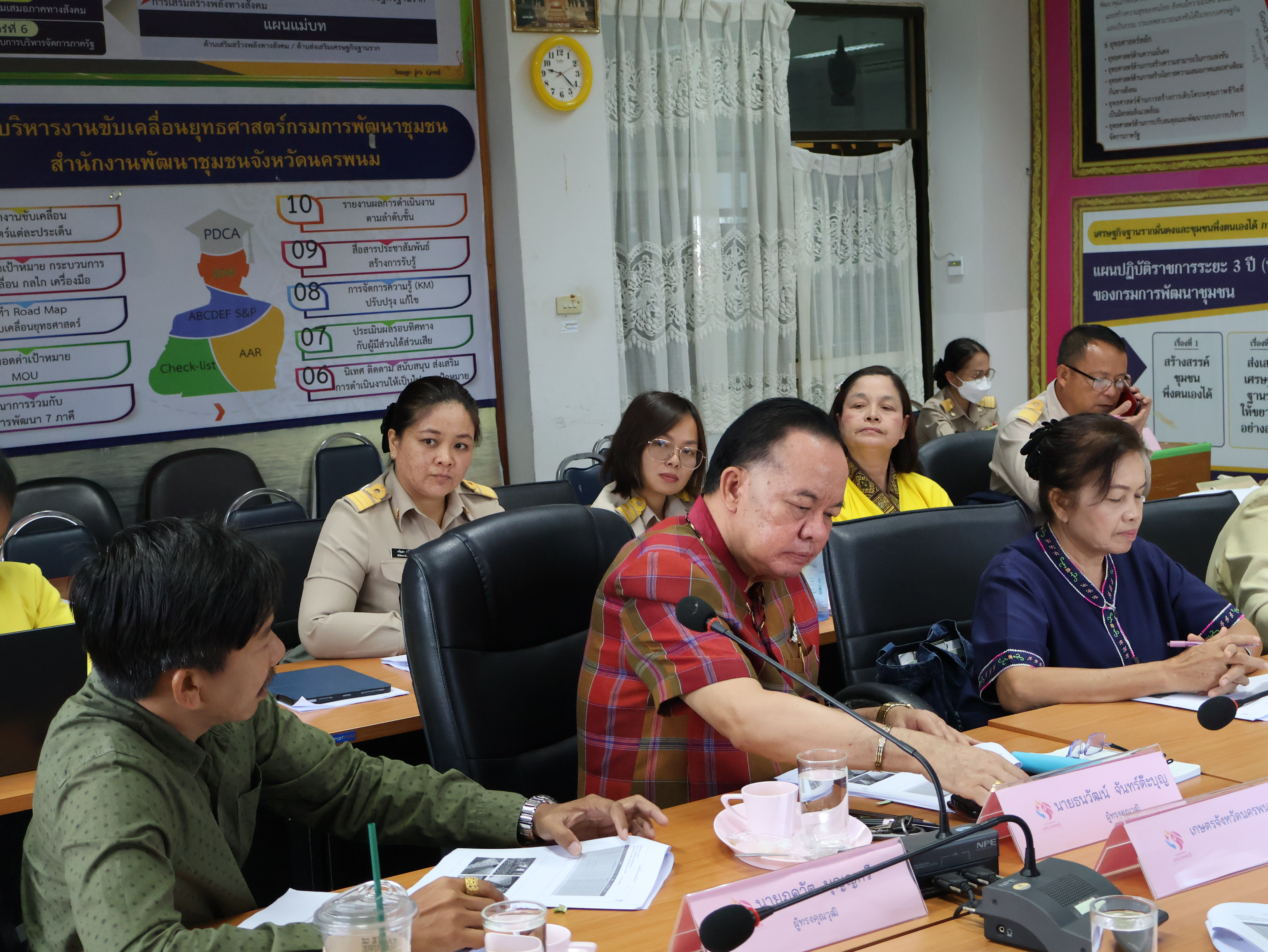 จังหวัดนครพนม   ประชุมคณะอนุกรรมการบริหารกองทุนพัฒนาบทบาทสตรี  จังหวัดนครพนม ครั้งที่ 2/2567