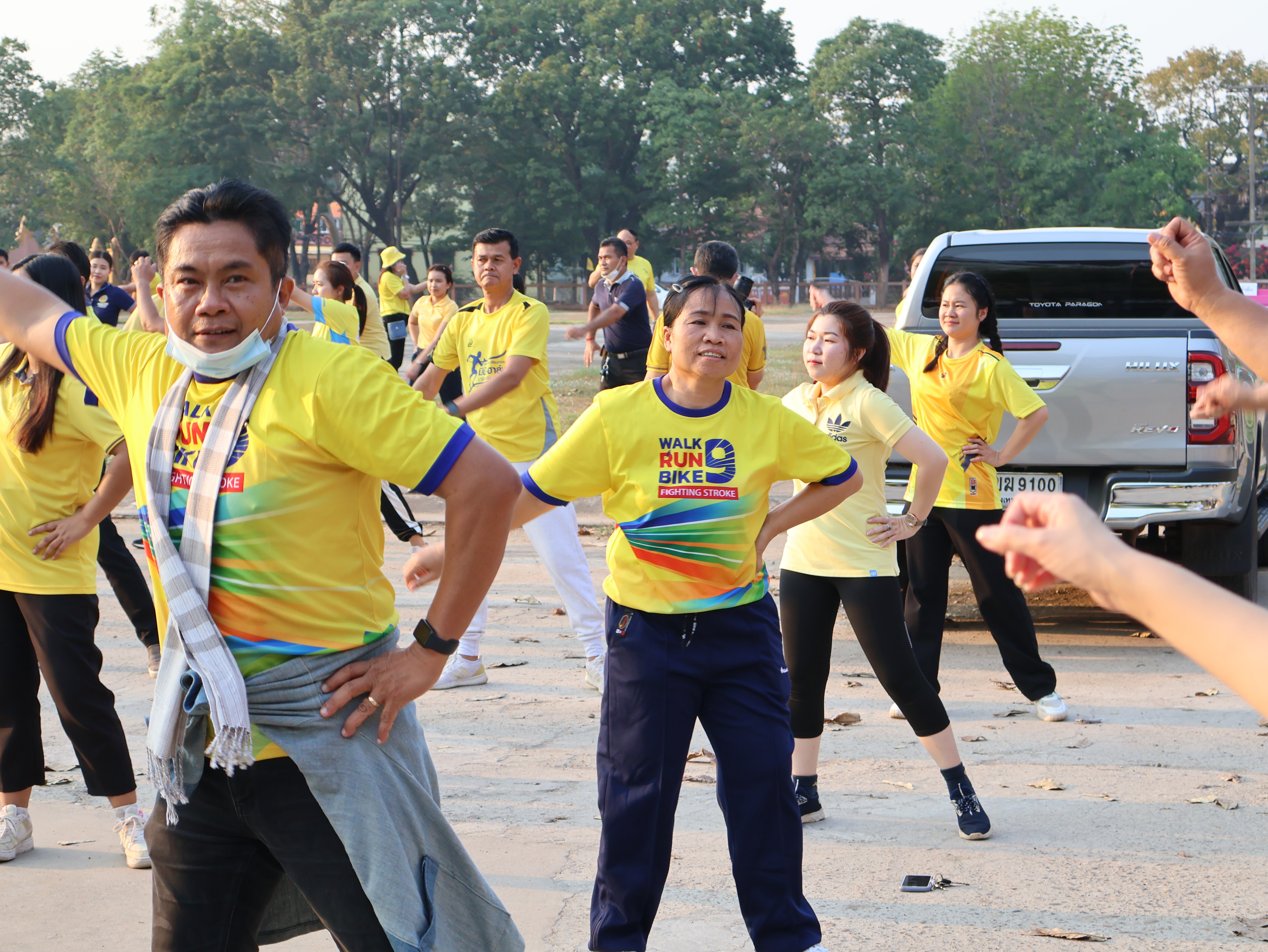พช.นครพนม ร่วมกิจกรรม Exercise สร้างนิสัยออกกำลังกาย ทุกวันพุธ