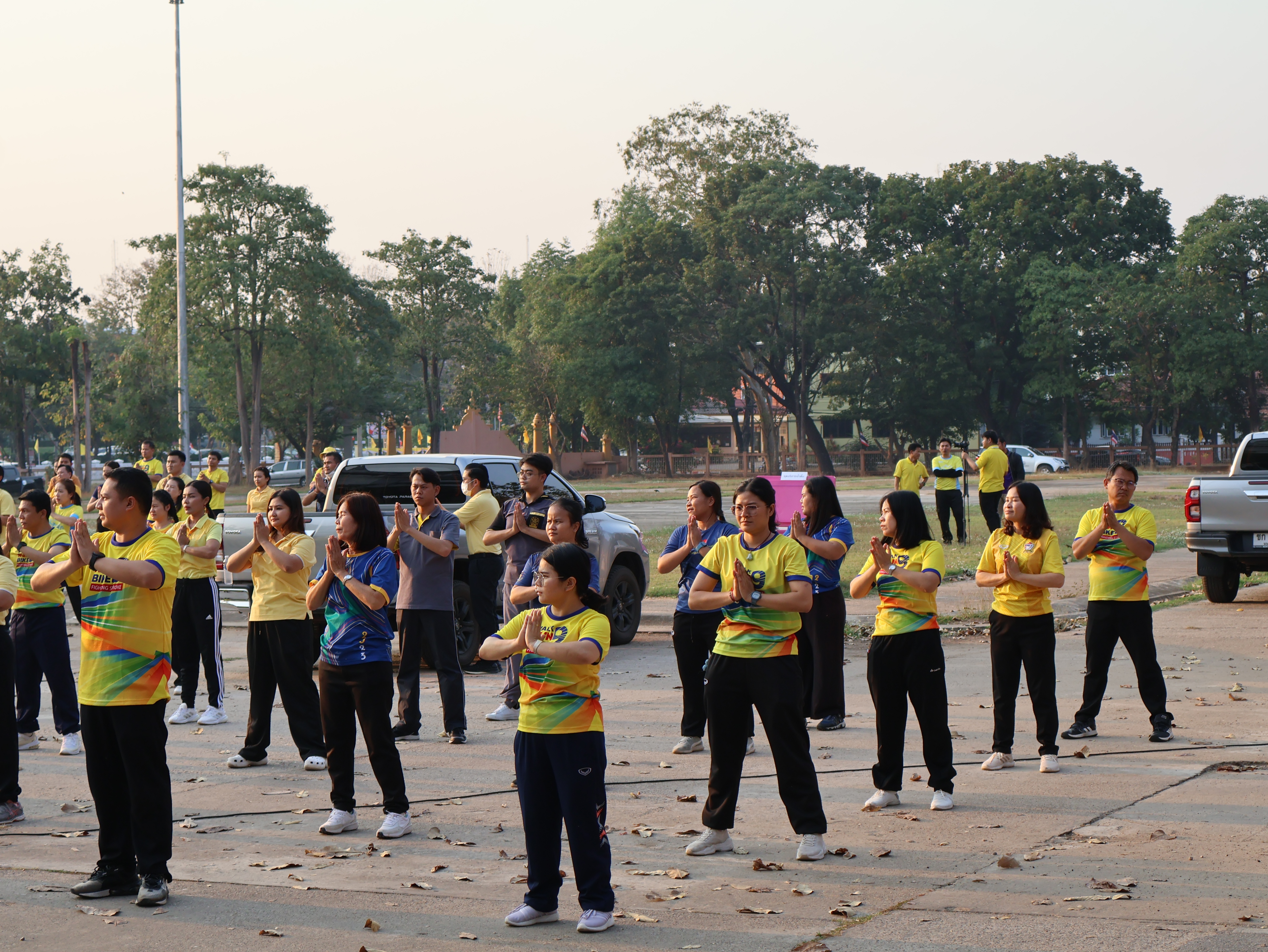 พช.นครพนม ร่วมกิจกรรม Exercise สร้างนิสัยออกกำลังกาย ทุกวันพุธ