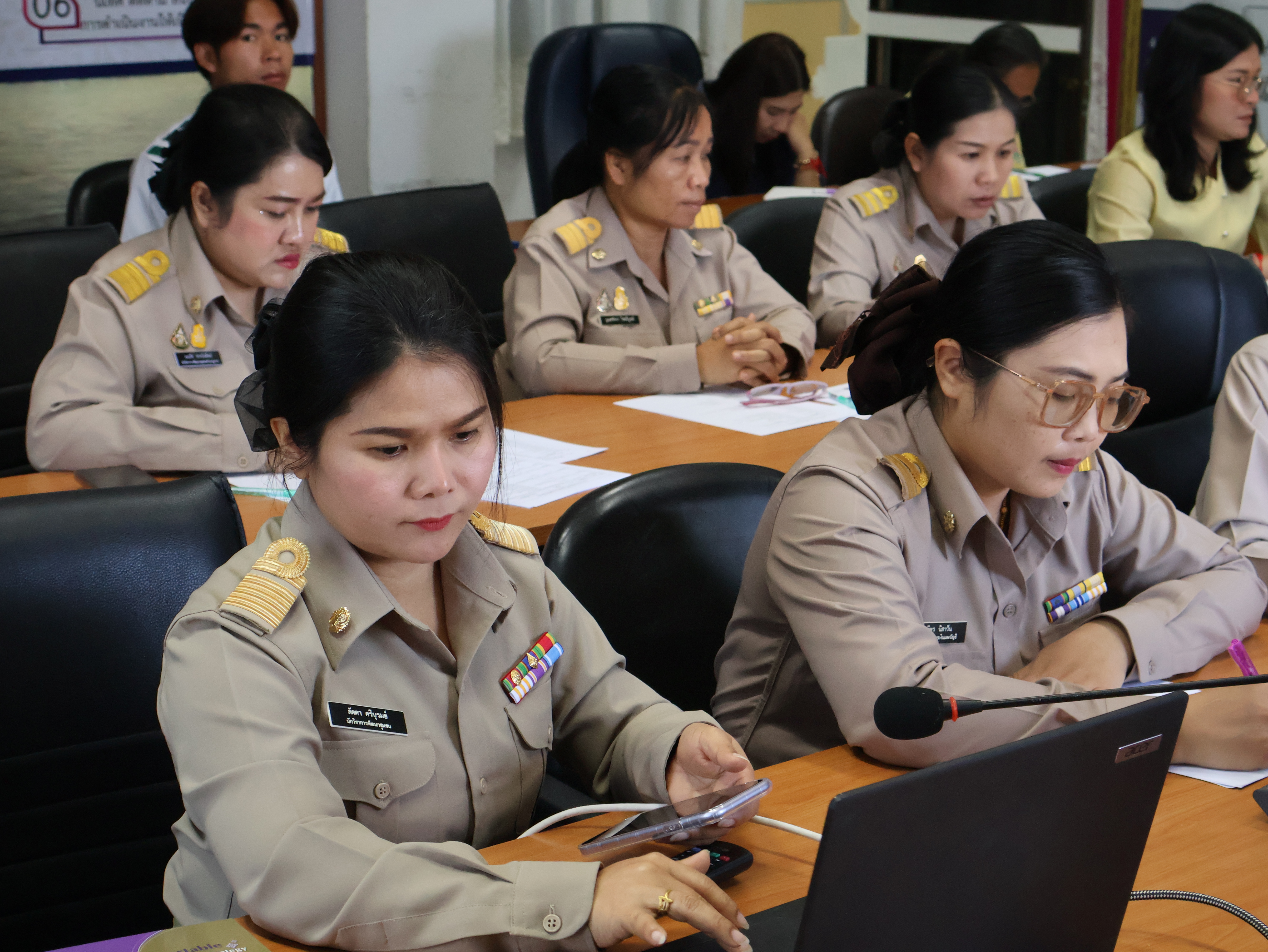 พช.นครพนม ประชุม ผอ.กลุ่มงานฯ เจ้าหน้าที่พัฒนาชุมชน สำนักงานพัฒนาชุมชนจังหวัดนครพนม   เพื่อขับเคลื่อนการปฏิบัติงานพัฒนาชุมชน