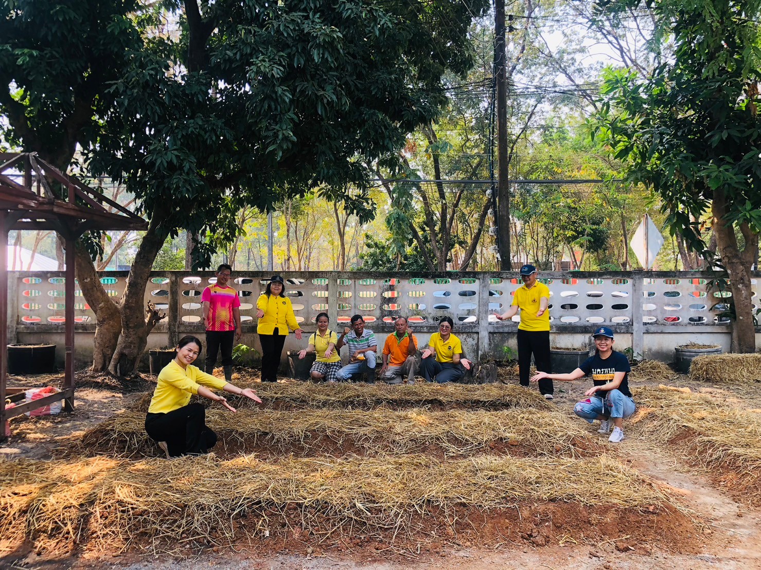 พช. นครพนม สานพลังความต่อเนื่องปฏิบัติการตามแนวพระราชดำริฯ ปลูกผักสวนครัวเพื่อสร้างความมั่นคงทางอาหาร สู่ชุมชนเข้มแข็ง  ส่งเสริมการพึ่งพาตนเอง ลดรายจ่ายภายในครัวเรือน