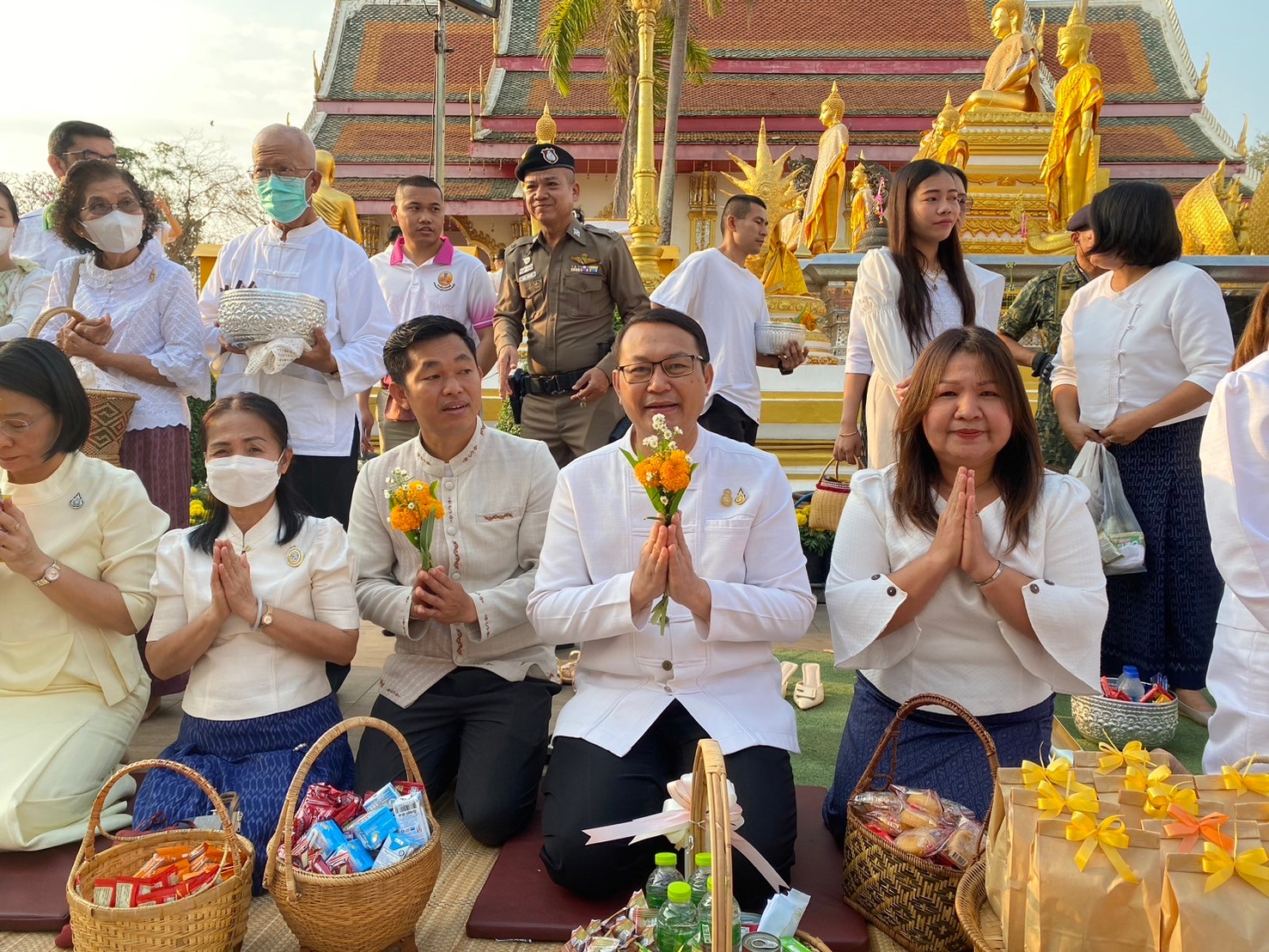 พช.นครพนม   ร่วมกิจกรรมสัปดาห์ส่งเสริมการเผยแผ่พระพุทธศาสนา เนื่องในเทศกาลวันสำคัญทางพระพุทธศาสนา (วันมาฆบูชา) ประจำปีพุทธศักราช 2567
