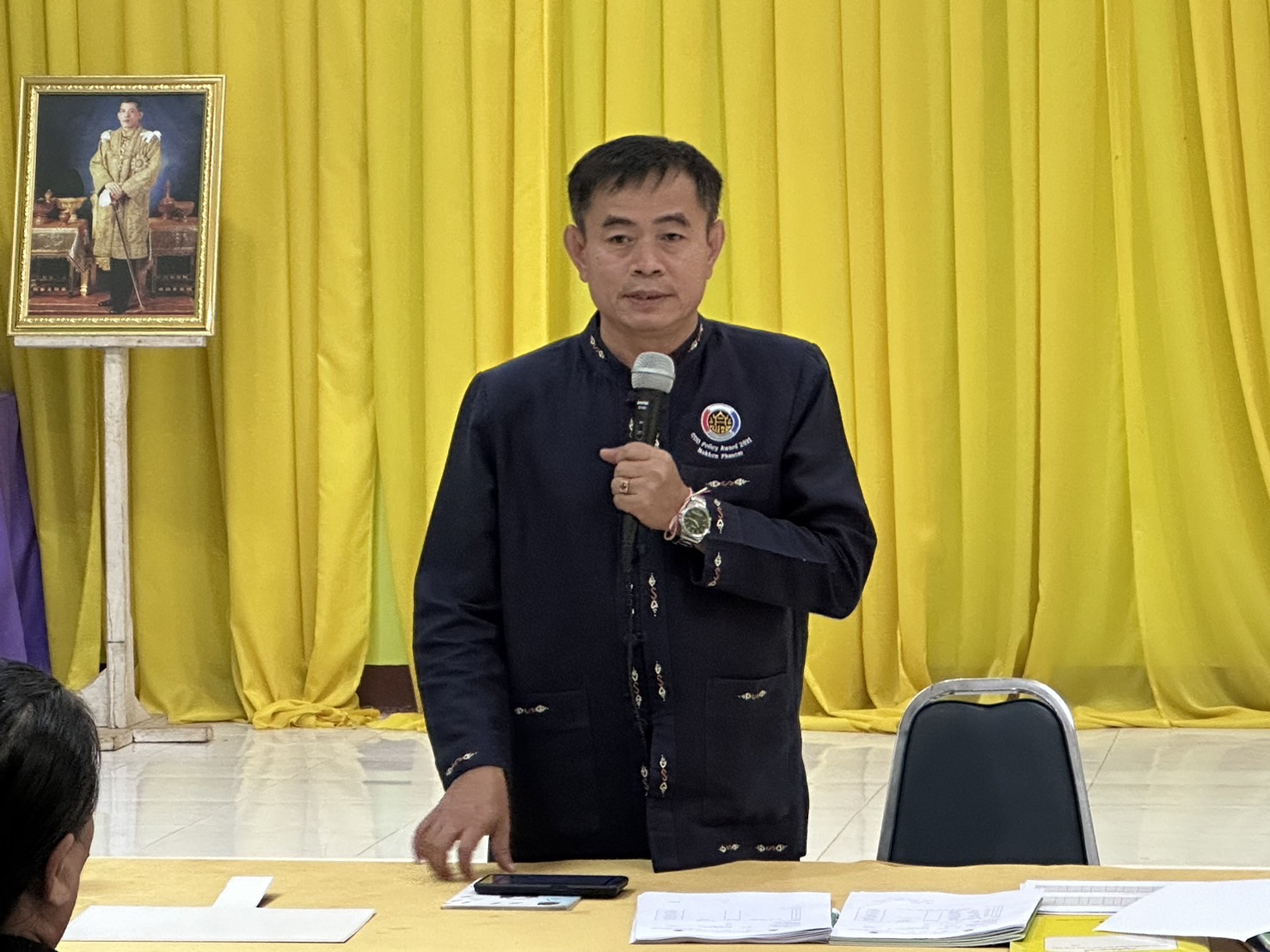 พช.นครพนม   ร่วมประชุมพัฒนาศักยภาพคณะกรรมการ กข.คจ. ร่วม “ปลุกกระแส แก้ปัญหา พัฒนาหมู่บ้าน กข.คจ.”