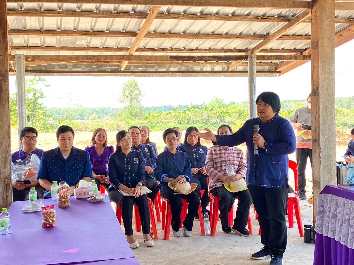 พช.นครพนม   ติดตาม นิเทศและสนับสนุนการขับเคลื่อนงานพัฒนาชุมชน พื้นที่อำเภอท่าอุเทน อำเภอโพนสวรรค์และอำเภอนาหว้า