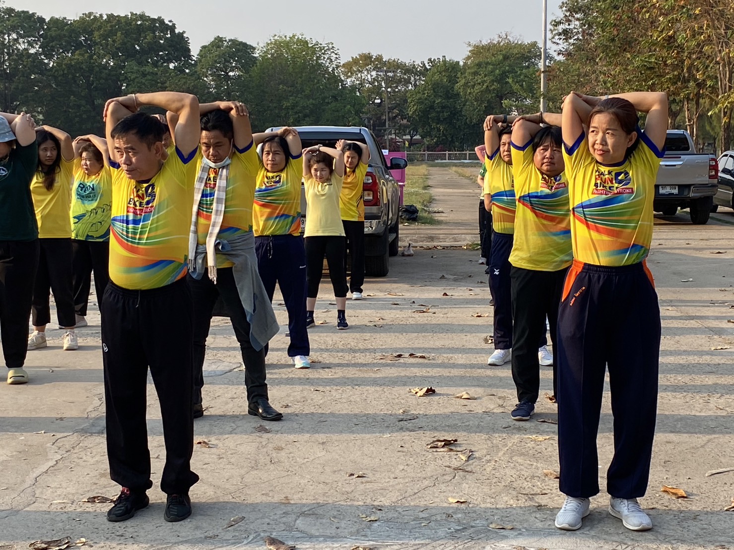 พช.นครพนม ร่วมกิจกรรม Exercise สร้างนิสัยออกกำลังกาย ทุกวันพุธ