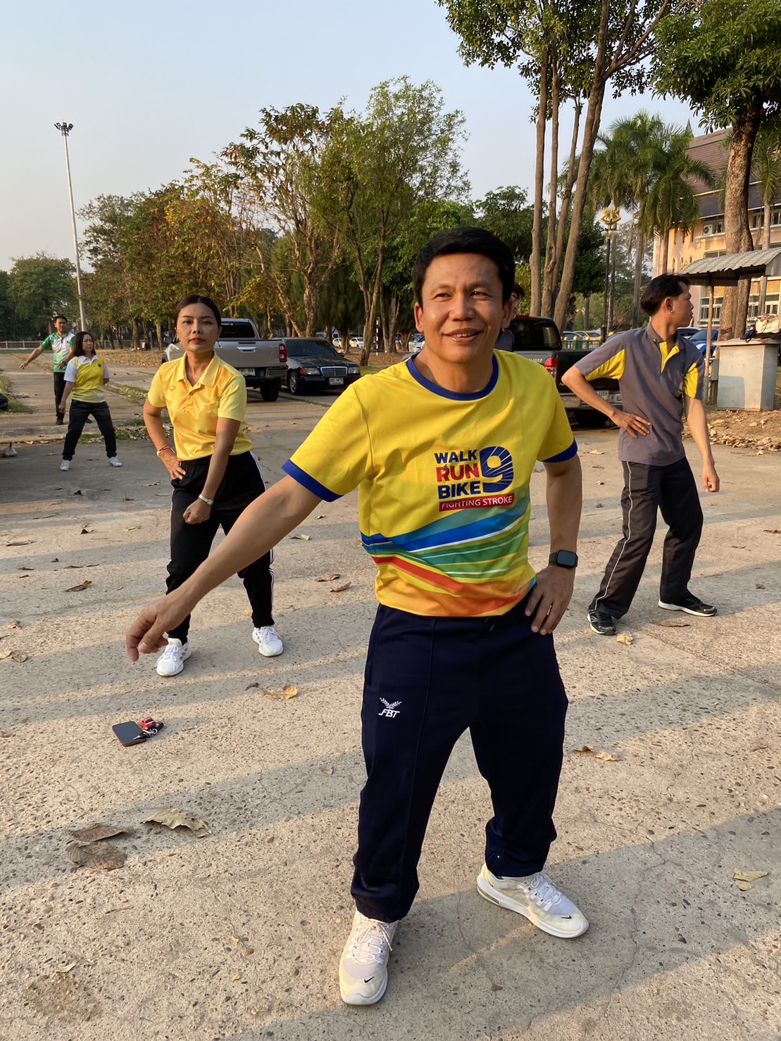 พช.นครพนม ร่วมกิจกรรม Exercise สร้างนิสัยออกกำลังกาย ทุกวันพุธ