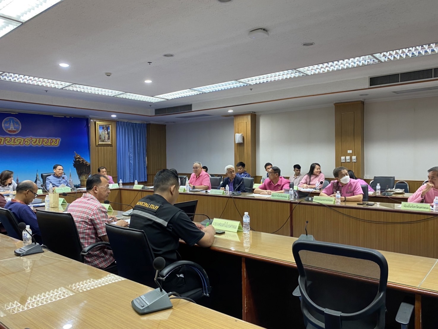 พช.นครพนม   ร่วมประชุมรับมอบนโยบายเพื่อขับเคลื่อนการดำเนินการตามนโยบายรัฐมนตรีว่าการกระทรวงมหาดไทยไปสู่การปฏิบัติ