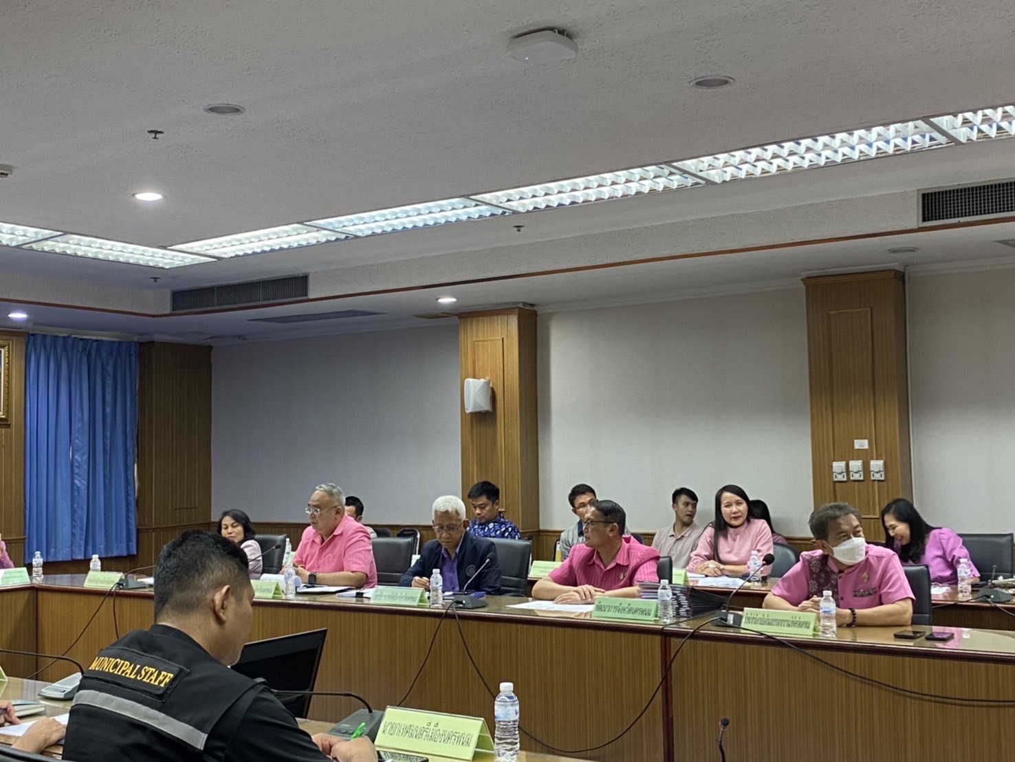 พช.นครพนม   ร่วมประชุมรับมอบนโยบายเพื่อขับเคลื่อนการดำเนินการตามนโยบายรัฐมนตรีว่าการกระทรวงมหาดไทยไปสู่การปฏิบัติ