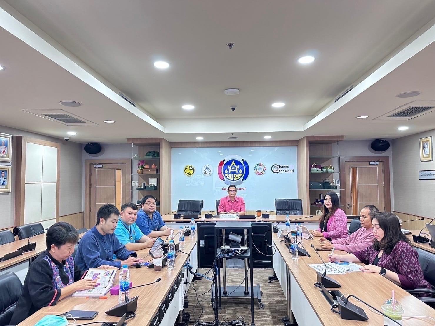 พช.นครพนม ร่วมประชุมหลักสูตร Digital Literacy เสริมสร้างความรู้ Upskill/Reskill ด้านการบริหารจัดการเทคโนโลยีสารสนเทศ