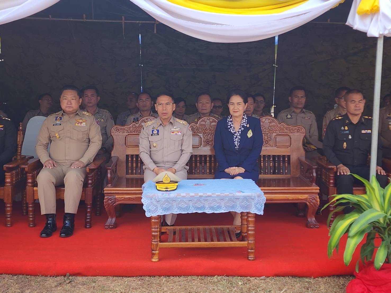 พช.นครพนม ร่วมกิจกรรมวันคล้ายวันสถาปนากองอาสารักษาดินแดน ครบรอบ 70 ปี