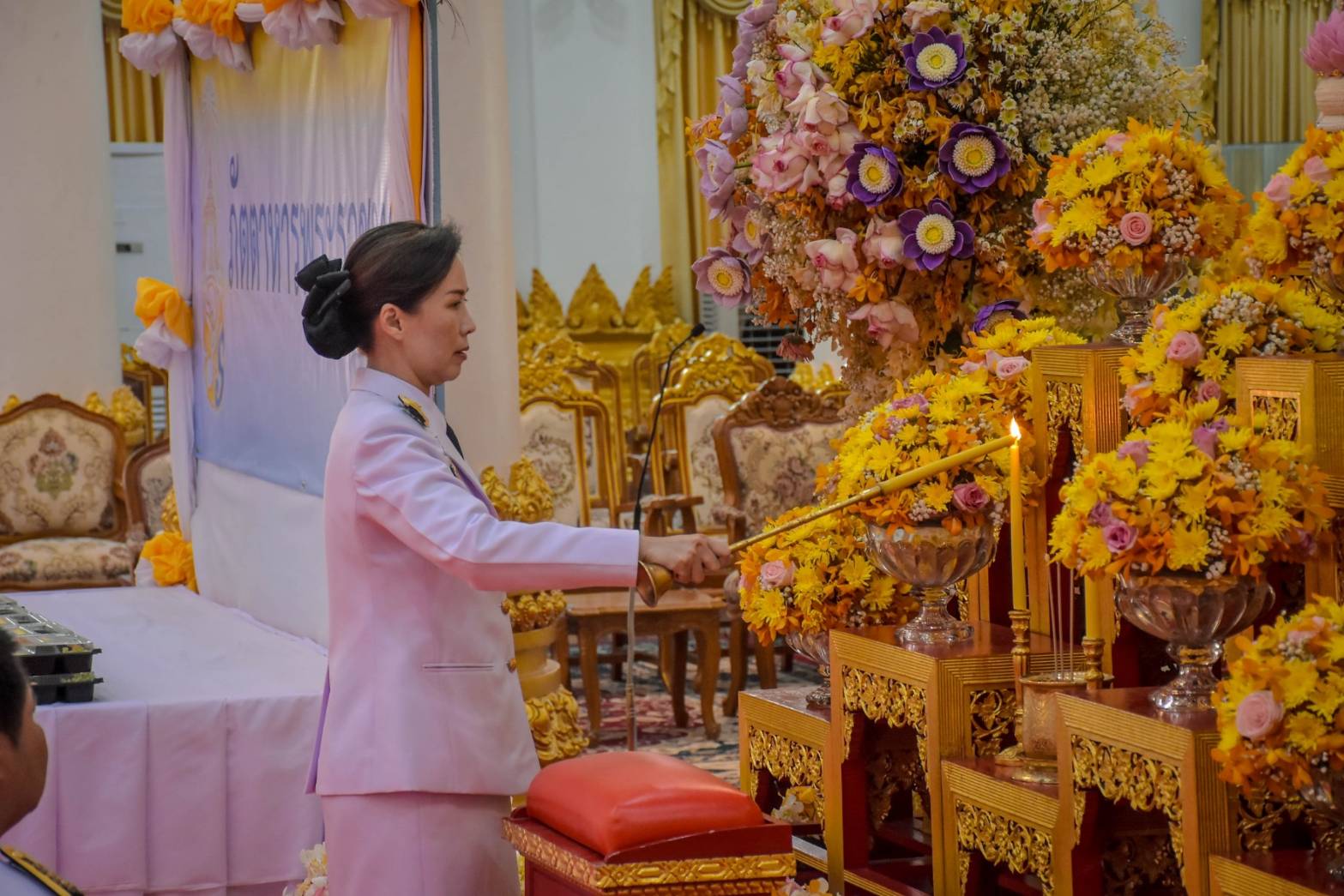 พช.นครพนม   ร่วมพิธีถวายภัตตาหารและเครื่องเขียนพระราชทานของพระบาทสมเด็จพระเจ้าอยู่หัว แด่พระภิกษุ สามเณร ในการสอบบาลีสนามหลวง ครั้งที่ 1 ครั้งหลัง ปี พ.ศ. 2567