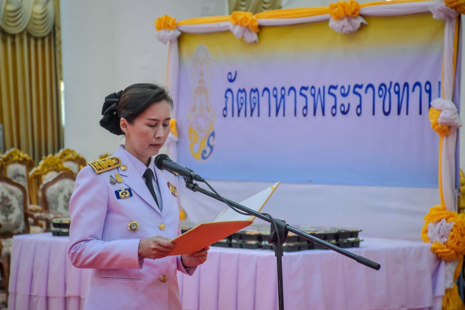 พช.นครพนม   ร่วมพิธีถวายภัตตาหารและเครื่องเขียนพระราชทานของพระบาทสมเด็จพระเจ้าอยู่หัว แด่พระภิกษุ สามเณร ในการสอบบาลีสนามหลวง ครั้งที่ 1 ครั้งหลัง ปี พ.ศ. 2567