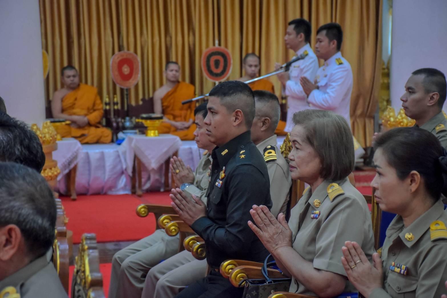 พช.นครพนม   ร่วมพิธีถวายภัตตาหารและเครื่องเขียนพระราชทานของพระบาทสมเด็จพระเจ้าอยู่หัว แด่พระภิกษุ สามเณร ในการสอบบาลีสนามหลวง ครั้งที่ 1 ครั้งหลัง ปี พ.ศ. 2567