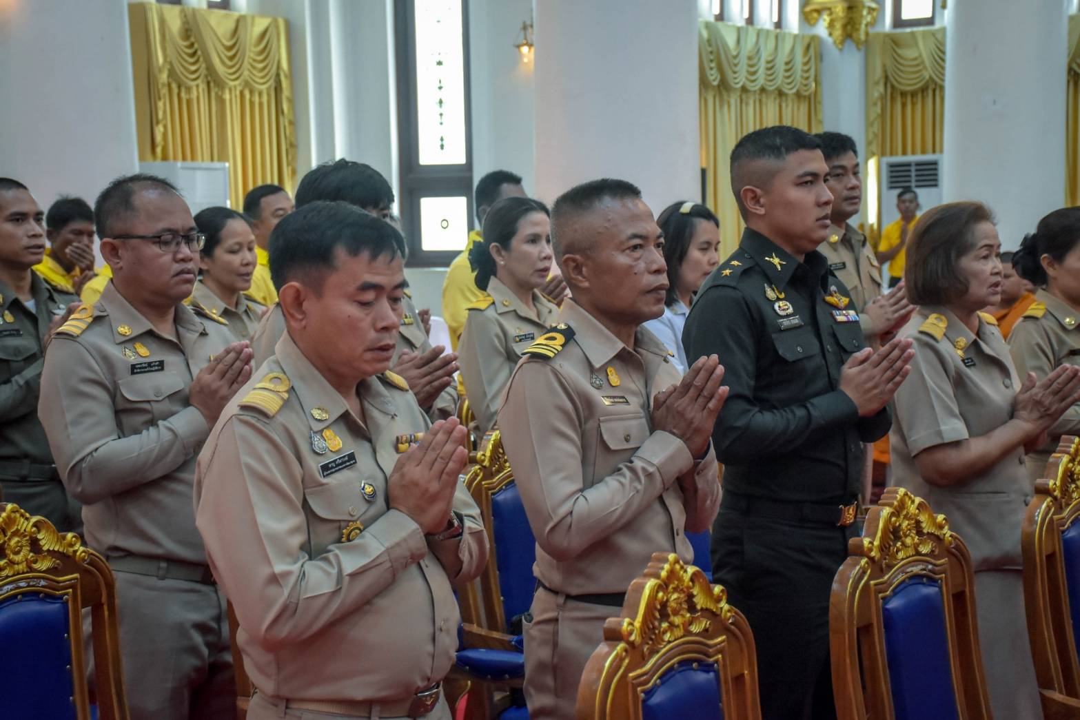 พช.นครพนม   ร่วมพิธีถวายภัตตาหารและเครื่องเขียนพระราชทานของพระบาทสมเด็จพระเจ้าอยู่หัว แด่พระภิกษุ สามเณร ในการสอบบาลีสนามหลวง ครั้งที่ 1 ครั้งหลัง ปี พ.ศ. 2567