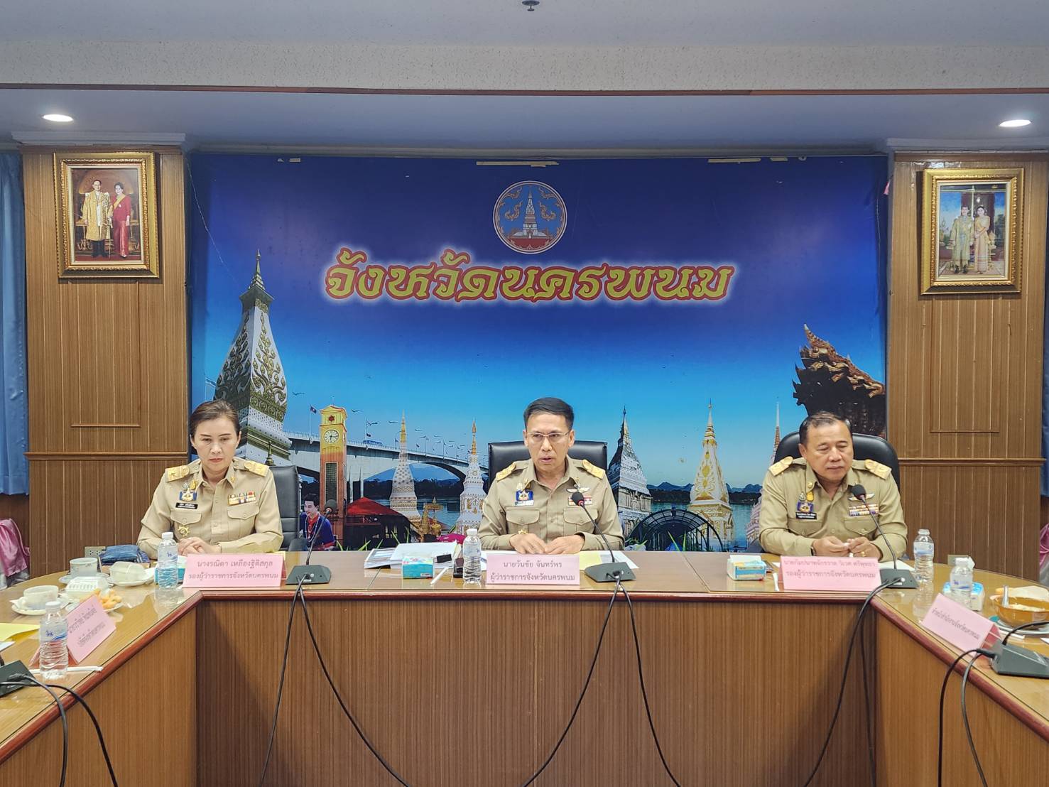 พช.นครพนม   ร่วมประชุมหัวหน้าส่วนมหาดไทย นายอำเภอ ขับเคลื่อนการพัฒนา และดูแลความเป็นอยู่ของประชาชน ประจำเดือนมีนาคม 2567