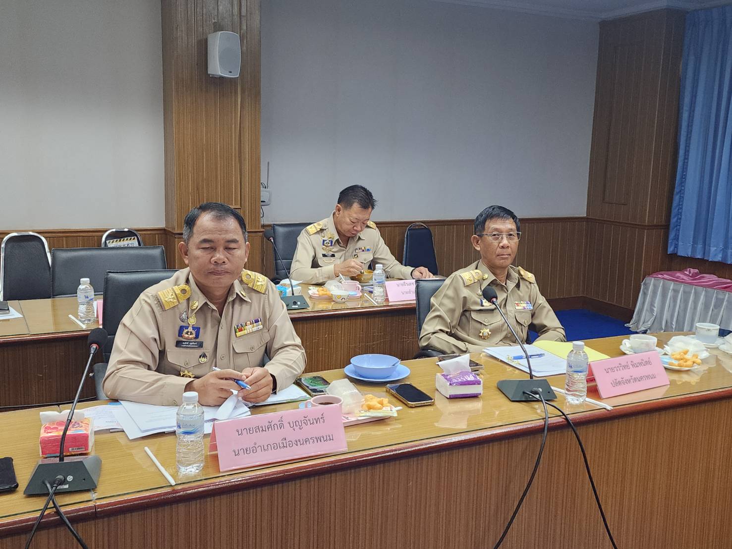 พช.นครพนม   ร่วมประชุมหัวหน้าส่วนมหาดไทย นายอำเภอ ขับเคลื่อนการพัฒนา และดูแลความเป็นอยู่ของประชาชน ประจำเดือนมีนาคม 2567