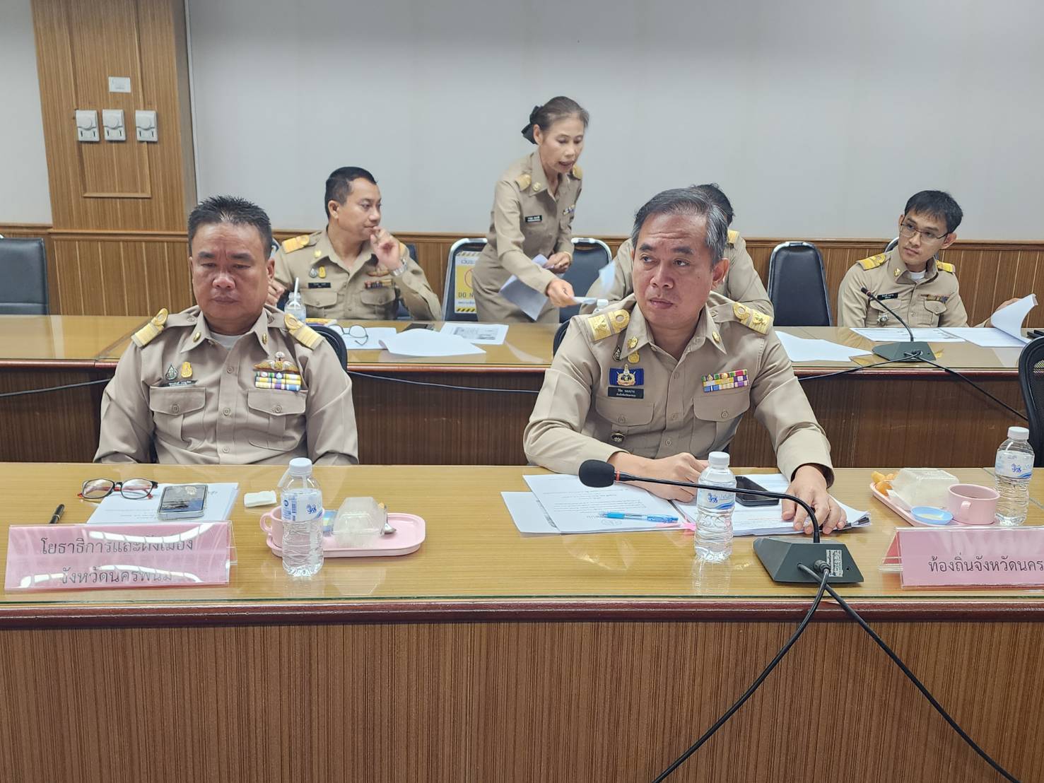 พช.นครพนม   ร่วมประชุมหัวหน้าส่วนมหาดไทย นายอำเภอ ขับเคลื่อนการพัฒนา และดูแลความเป็นอยู่ของประชาชน ประจำเดือนมีนาคม 2567