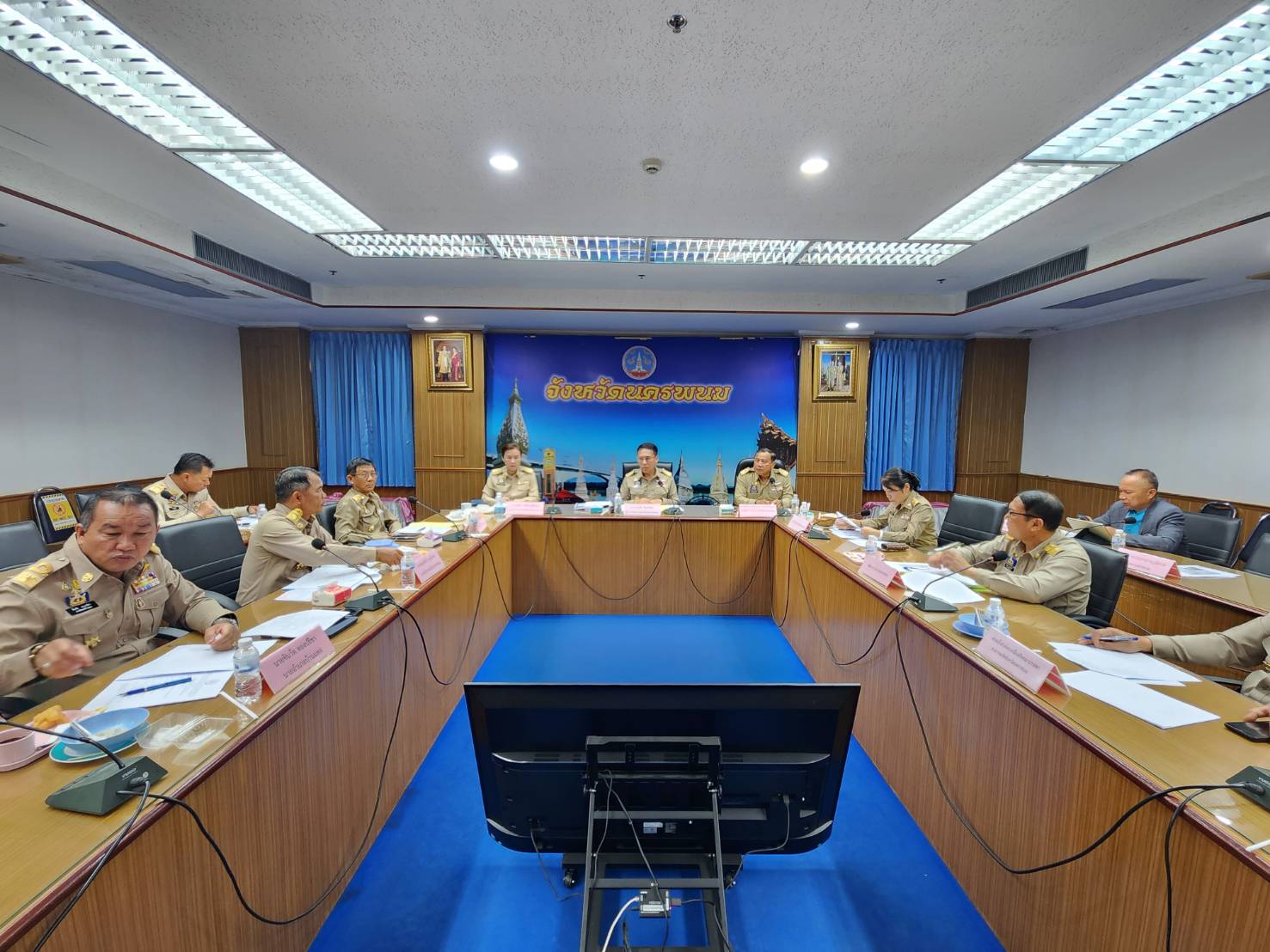พช.นครพนม   ร่วมประชุมหัวหน้าส่วนมหาดไทย นายอำเภอ ขับเคลื่อนการพัฒนา และดูแลความเป็นอยู่ของประชาชน ประจำเดือนมีนาคม 2567