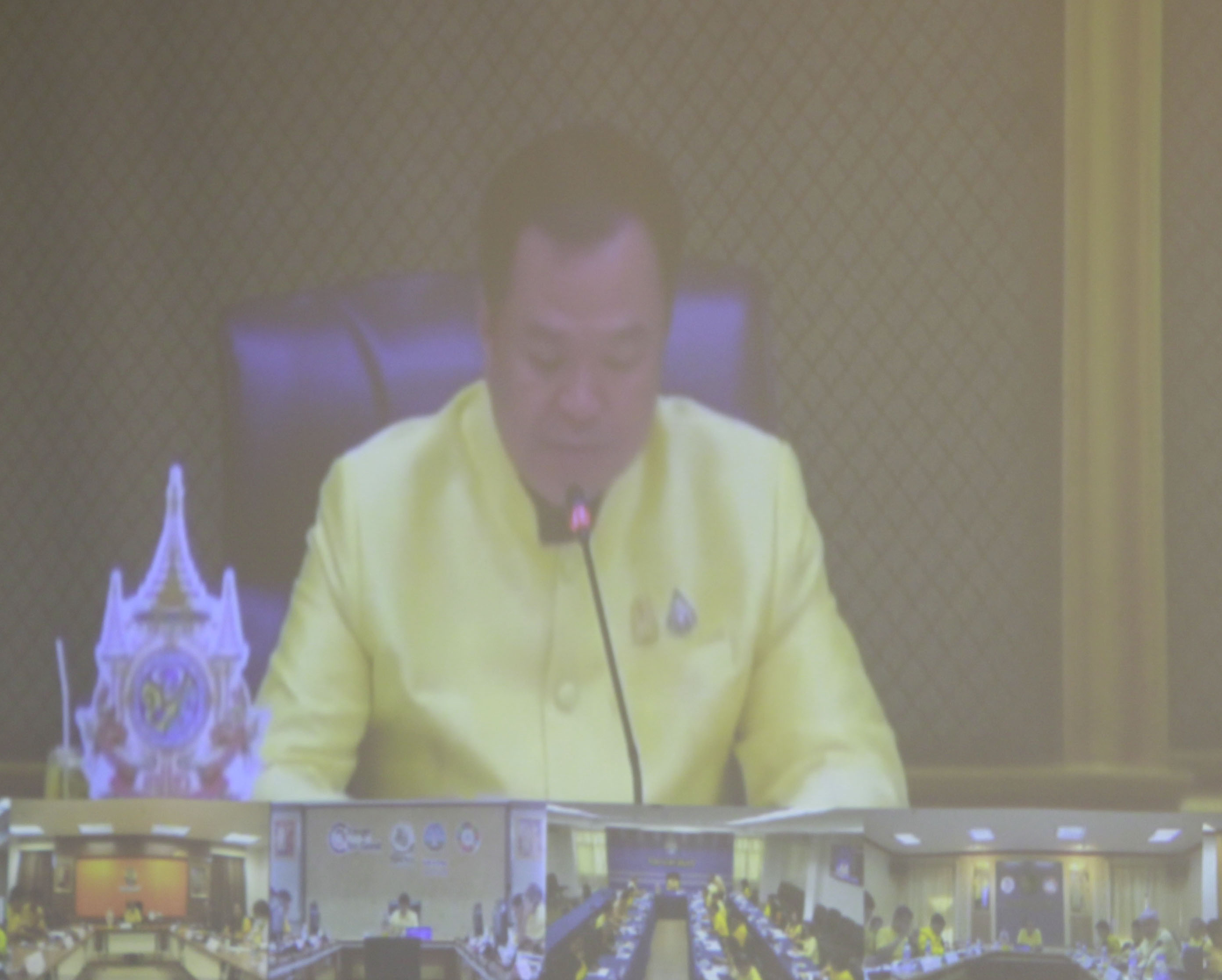 พช.นครพนม   ร่วมประชุมขับเคลื่อนและติดตามนโยบายของรัฐบาล และภารกิจสำคัญของปลัดกระทรวงมหาดไทย ประจำเดือนมีนาคม 2567 ผ่านระบบวิดีทัศน์ทางไกล ( VCS )