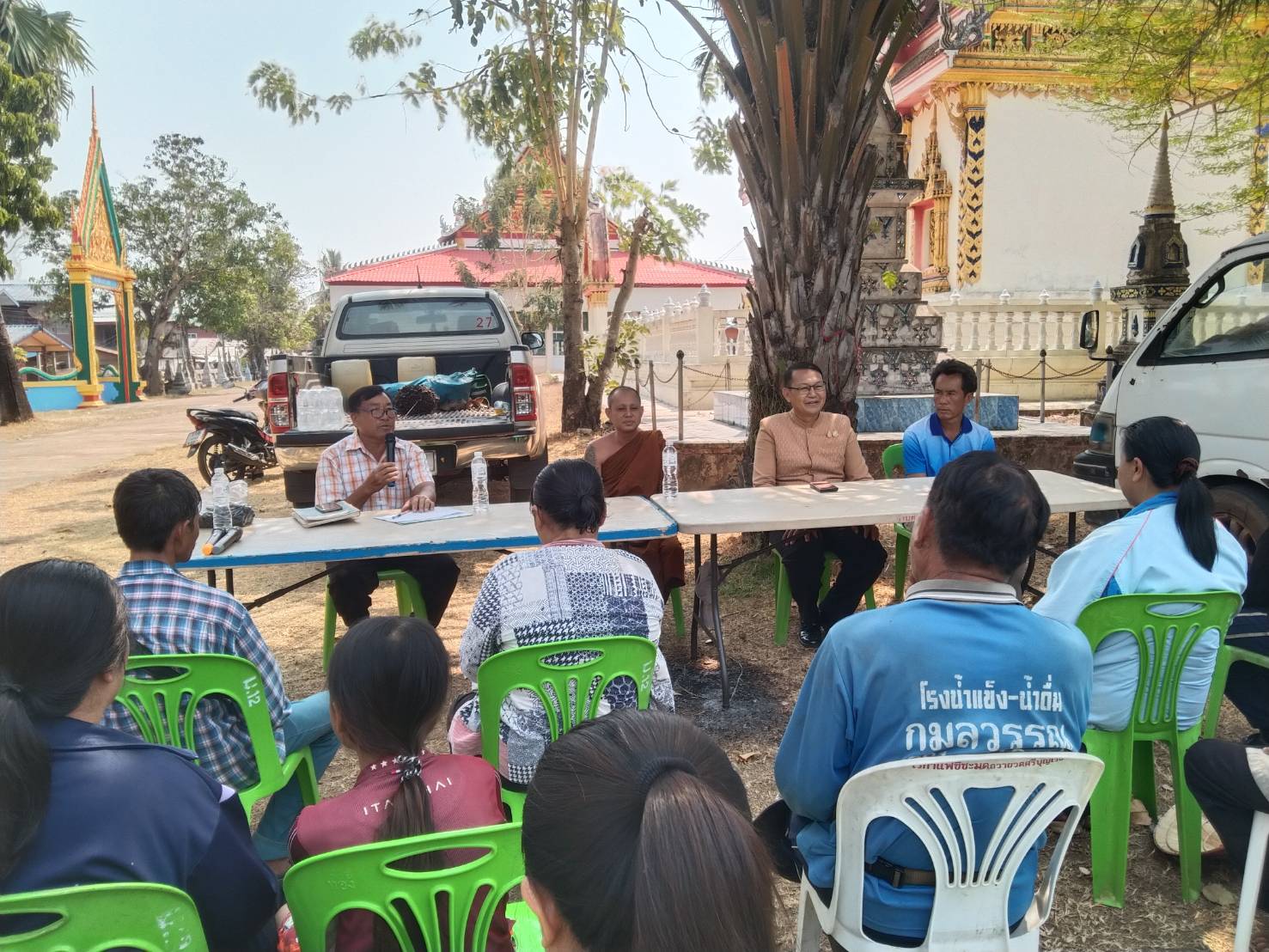 พช.นครพนม   ติดตามการดำเนินการตามแนวทางการน้อมนำแนวพระราชดำริของสมเด็จพระกนิษฐาธิราชเจ้า กรมสมเด็จพระเทพรัตนราชสุดา ฯ สยามบรมราชกุมารี สู่ปฏิบัติการปลูกผักสวนครัว เพื่อสร้างความมั่นคงทางอาหาร ประจำปีงบประมาณ พ.ศ. 2567