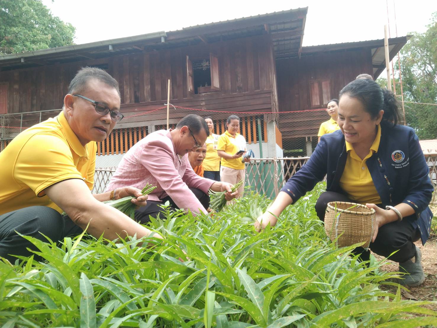 พช.นครพนม   ติดตามการดำเนินการตามแนวทางการน้อมนำแนวพระราชดำริของสมเด็จพระกนิษฐาธิราชเจ้า กรมสมเด็จพระเทพรัตนราชสุดา ฯ สยามบรมราชกุมารี สู่ปฏิบัติการปลูกผักสวนครัว เพื่อสร้างความมั่นคงทางอาหาร ประจำปีงบประมาณ พ.ศ. 2567