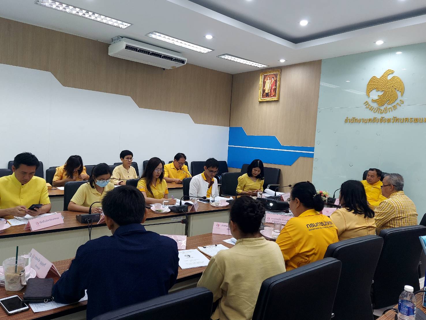 นครพนม   ประชุมคณะอนุกรรมการบริหารกองทุนพัฒนาบทบาทสตรี  จังหวัดนครพนม