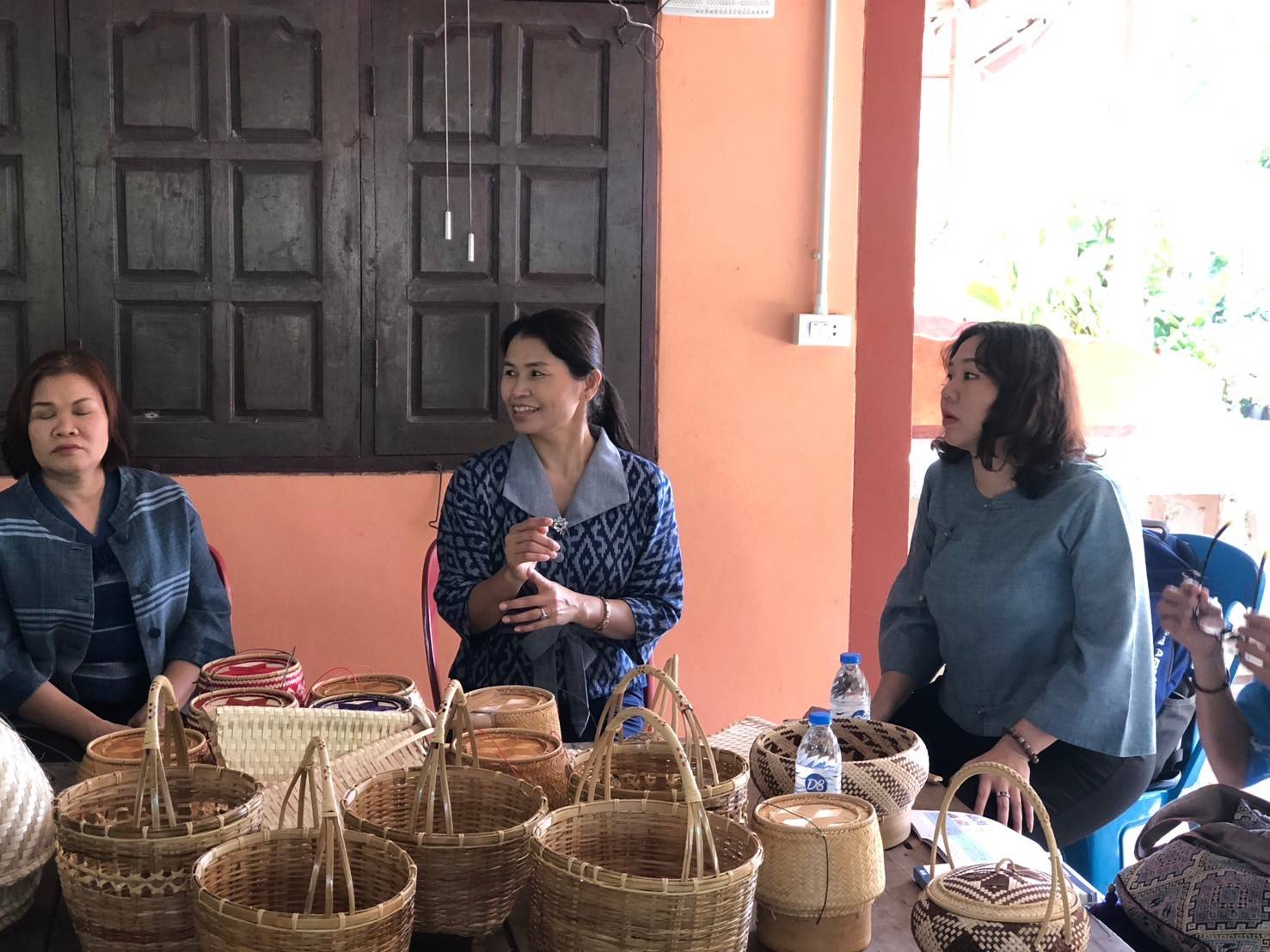 พช.นครพนม   สนับสนุนการลงพื้นที่ตรวจสอบการปฏิบัติงานของหน่วยตรวจสอบภายในกรมการพัฒนาชุมชน