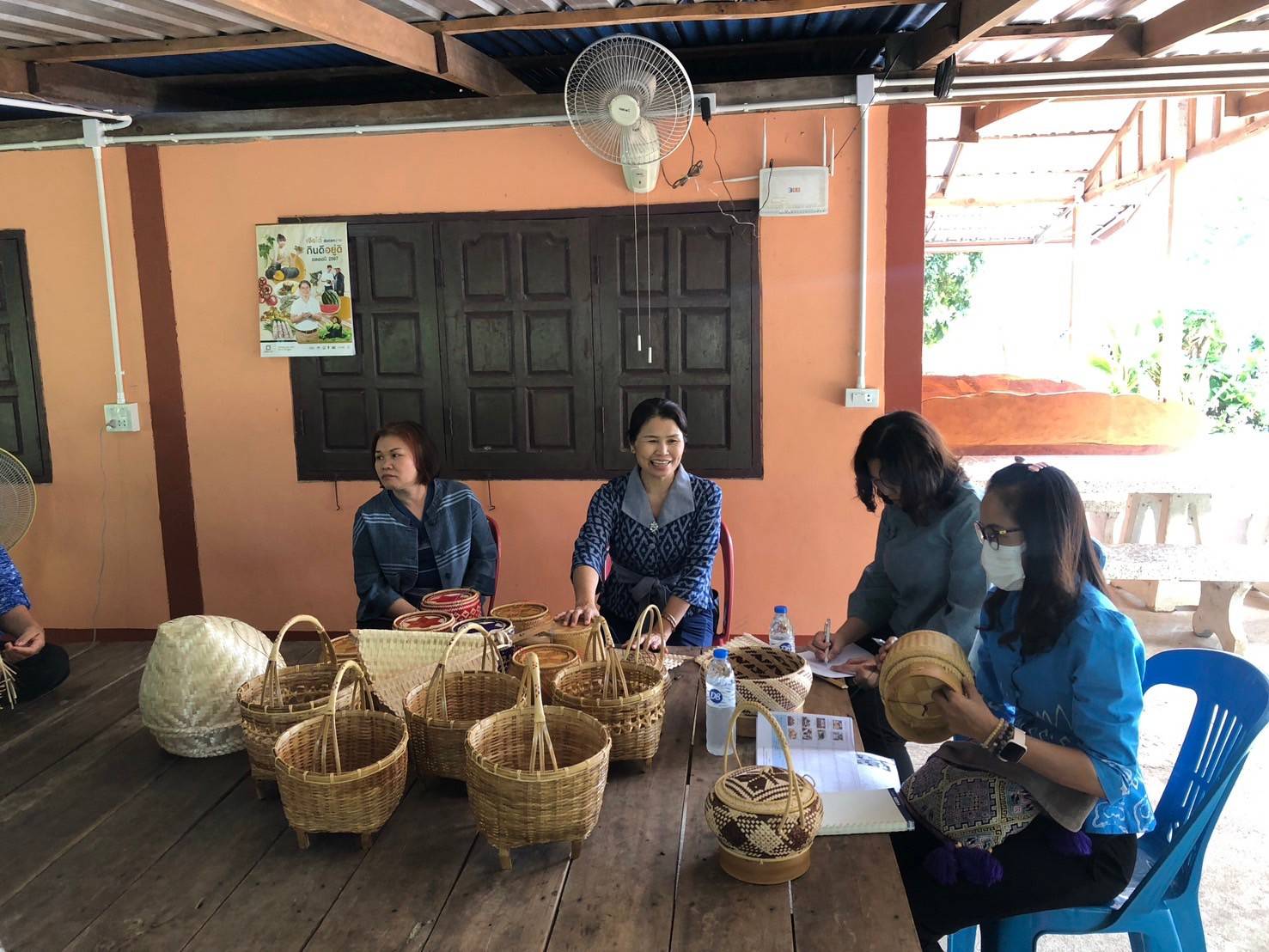 พช.นครพนม   สนับสนุนการลงพื้นที่ตรวจสอบการปฏิบัติงานของหน่วยตรวจสอบภายในกรมการพัฒนาชุมชน