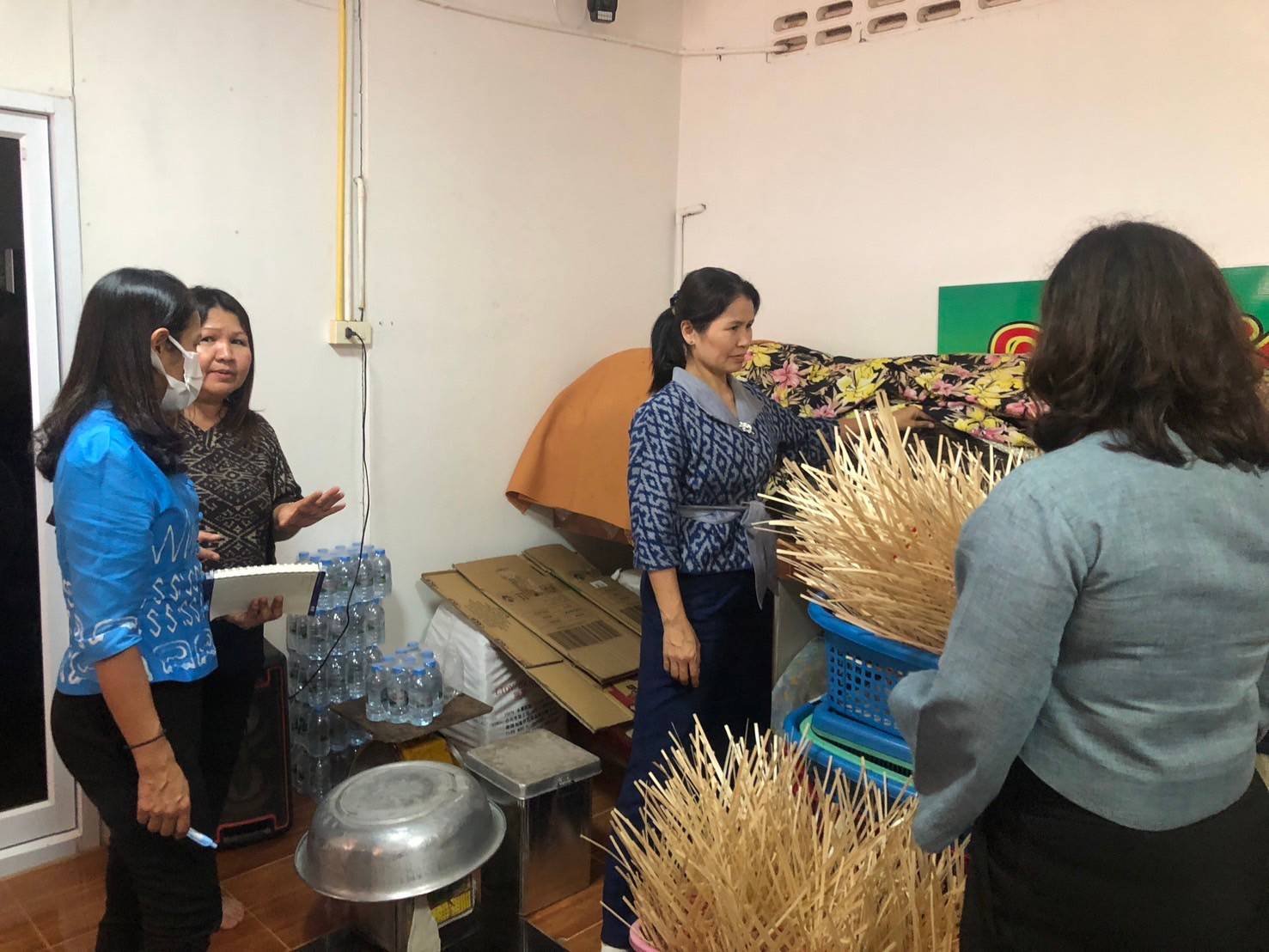 พช.นครพนม   สนับสนุนการลงพื้นที่ตรวจสอบการปฏิบัติงานของหน่วยตรวจสอบภายในกรมการพัฒนาชุมชน