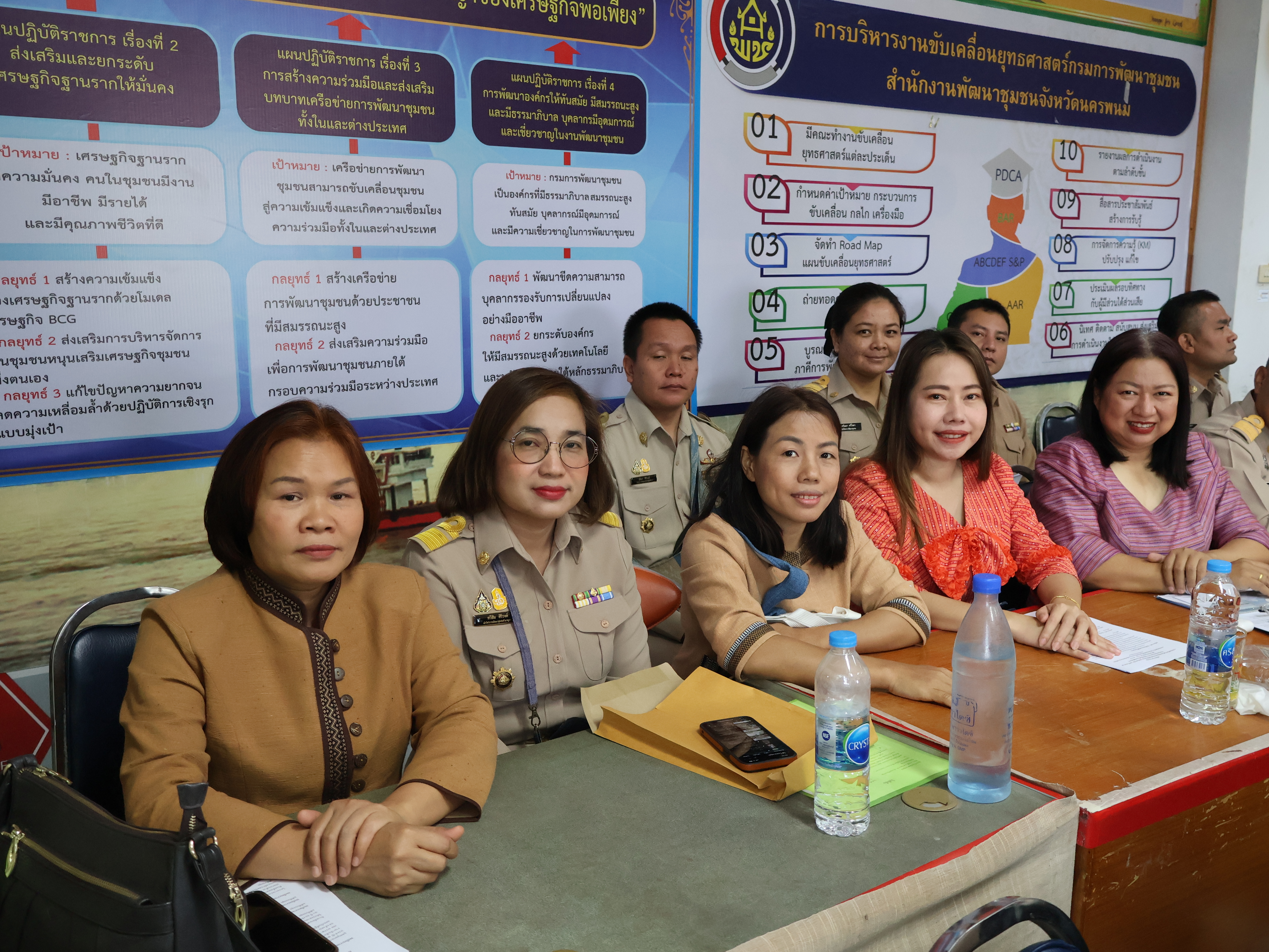 พช.นครพนม   การประชุมเตรียมความพร้อมดำเนินโครงการรวมพลังสตรีศรีนครพนม “เทิดไท้องค์ราชัน” ประจำปี 2567 และ กิจกรรมหกรรมการออม 50 ปี ทุนชุมชนขับเคลื่อนเศรษฐกิจฐานราก