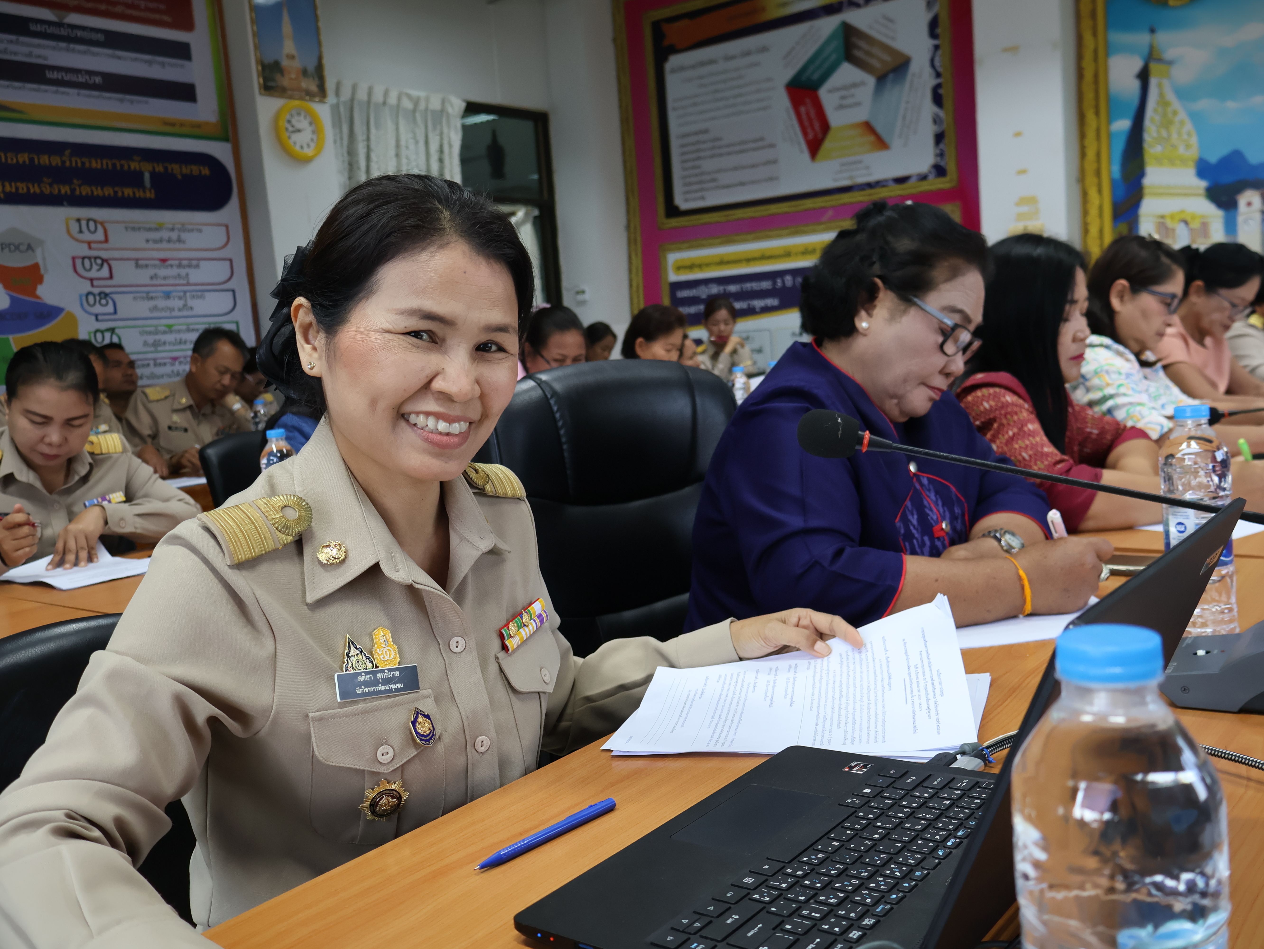 พช.นครพนม   การประชุมเตรียมความพร้อมดำเนินโครงการรวมพลังสตรีศรีนครพนม “เทิดไท้องค์ราชัน” ประจำปี 2567 และ กิจกรรมหกรรมการออม 50 ปี ทุนชุมชนขับเคลื่อนเศรษฐกิจฐานราก