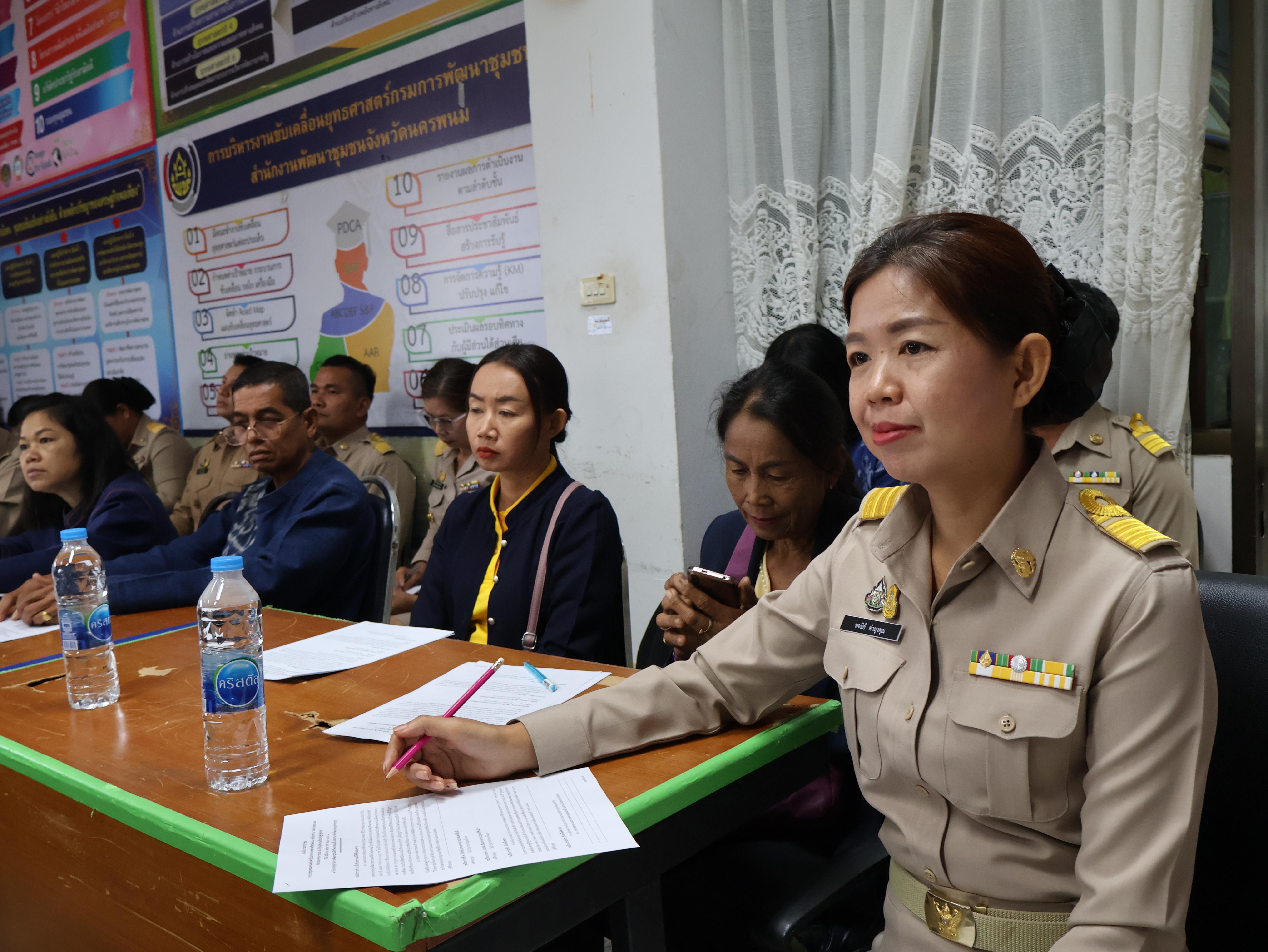 พช.นครพนม   การประชุมเตรียมความพร้อมดำเนินโครงการรวมพลังสตรีศรีนครพนม “เทิดไท้องค์ราชัน” ประจำปี 2567 และ กิจกรรมหกรรมการออม 50 ปี ทุนชุมชนขับเคลื่อนเศรษฐกิจฐานราก