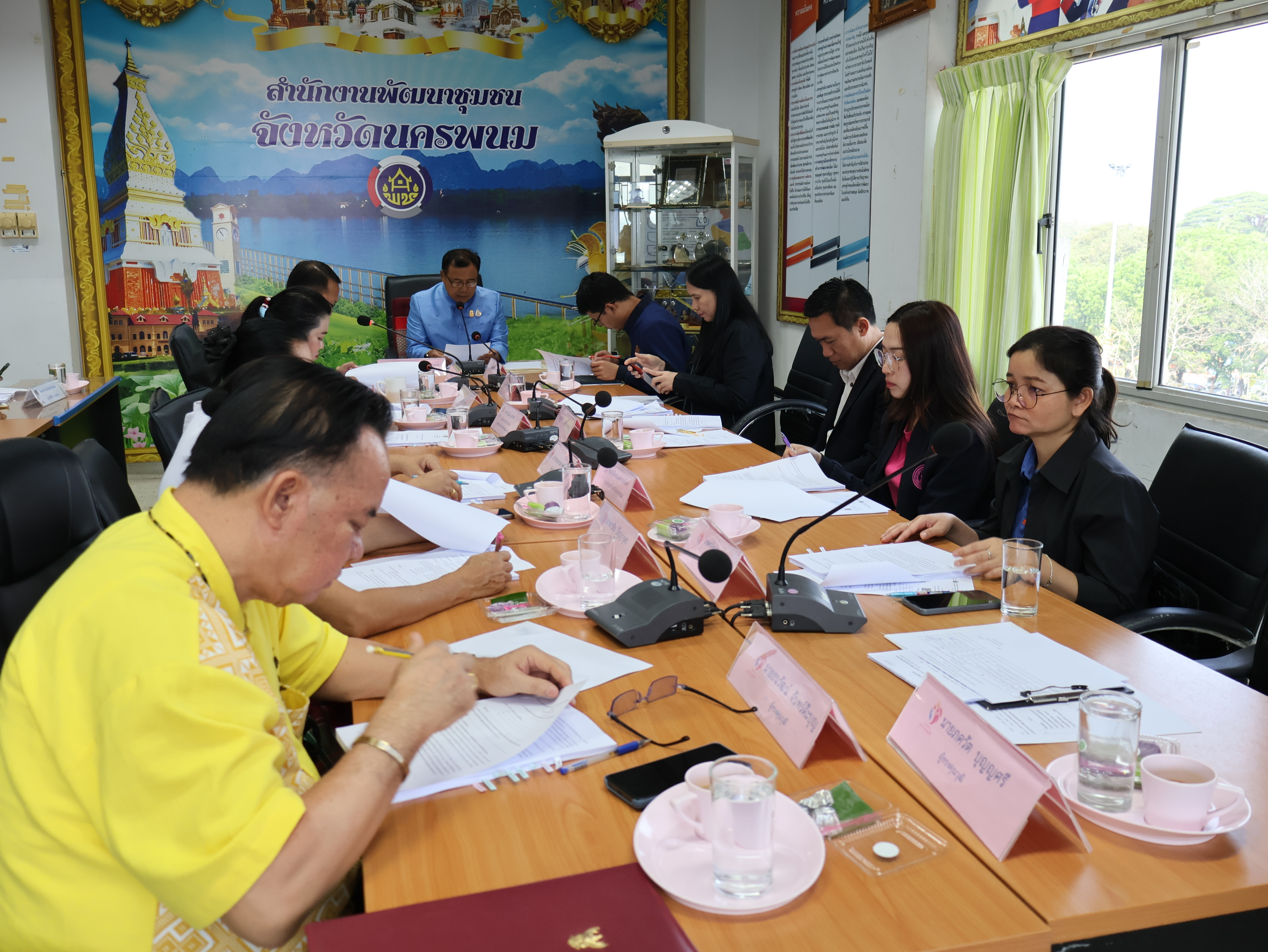 จังหวัดนครพนม   ประชุมคณะอนุกรรมการบริหารกองทุนพัฒนาบทบาทสตรี  จังหวัดนครพนม ครั้งที่ 5/2567
