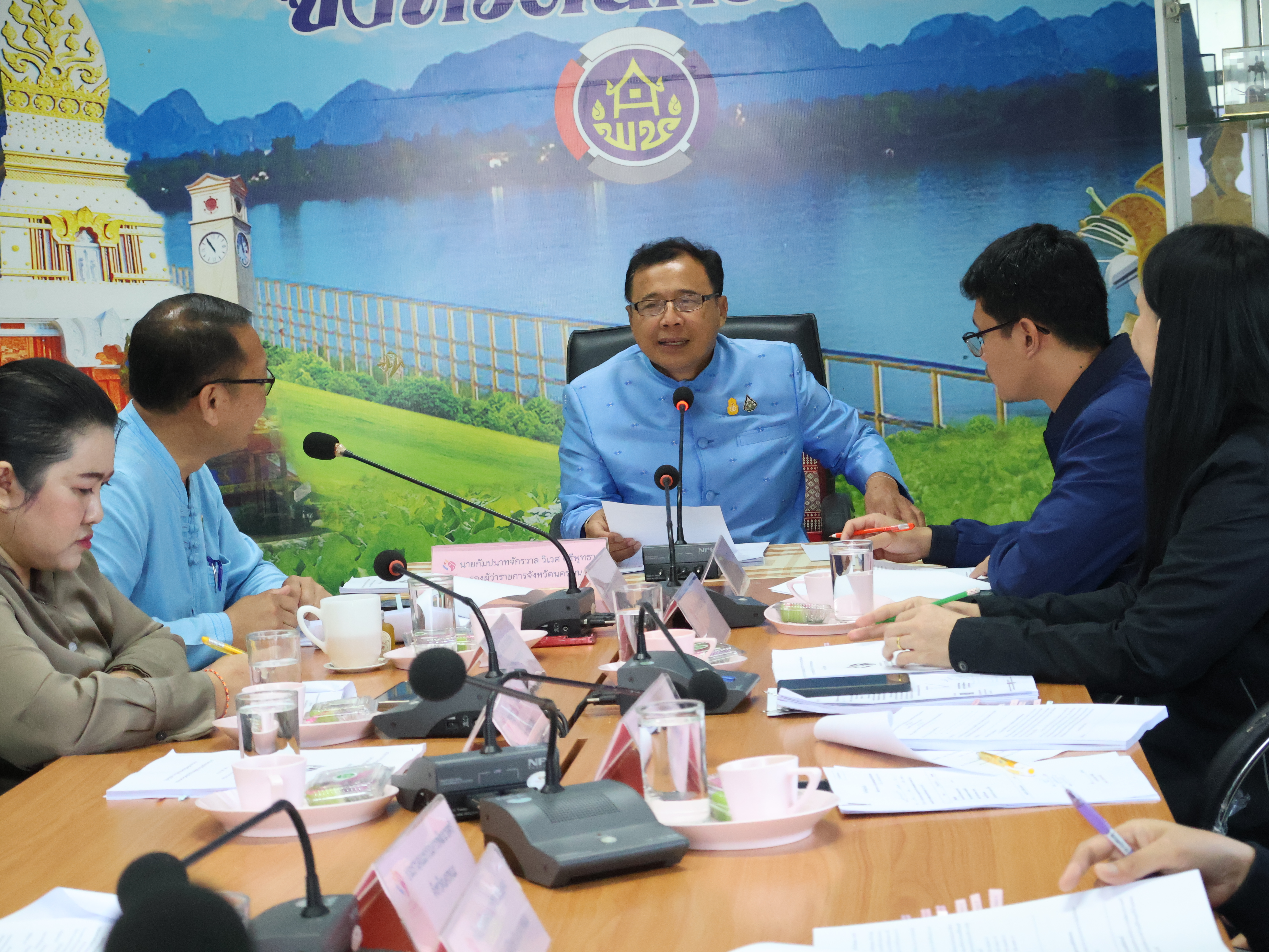 จังหวัดนครพนม   ประชุมคณะอนุกรรมการบริหารกองทุนพัฒนาบทบาทสตรี  จังหวัดนครพนม ครั้งที่ 5/2567